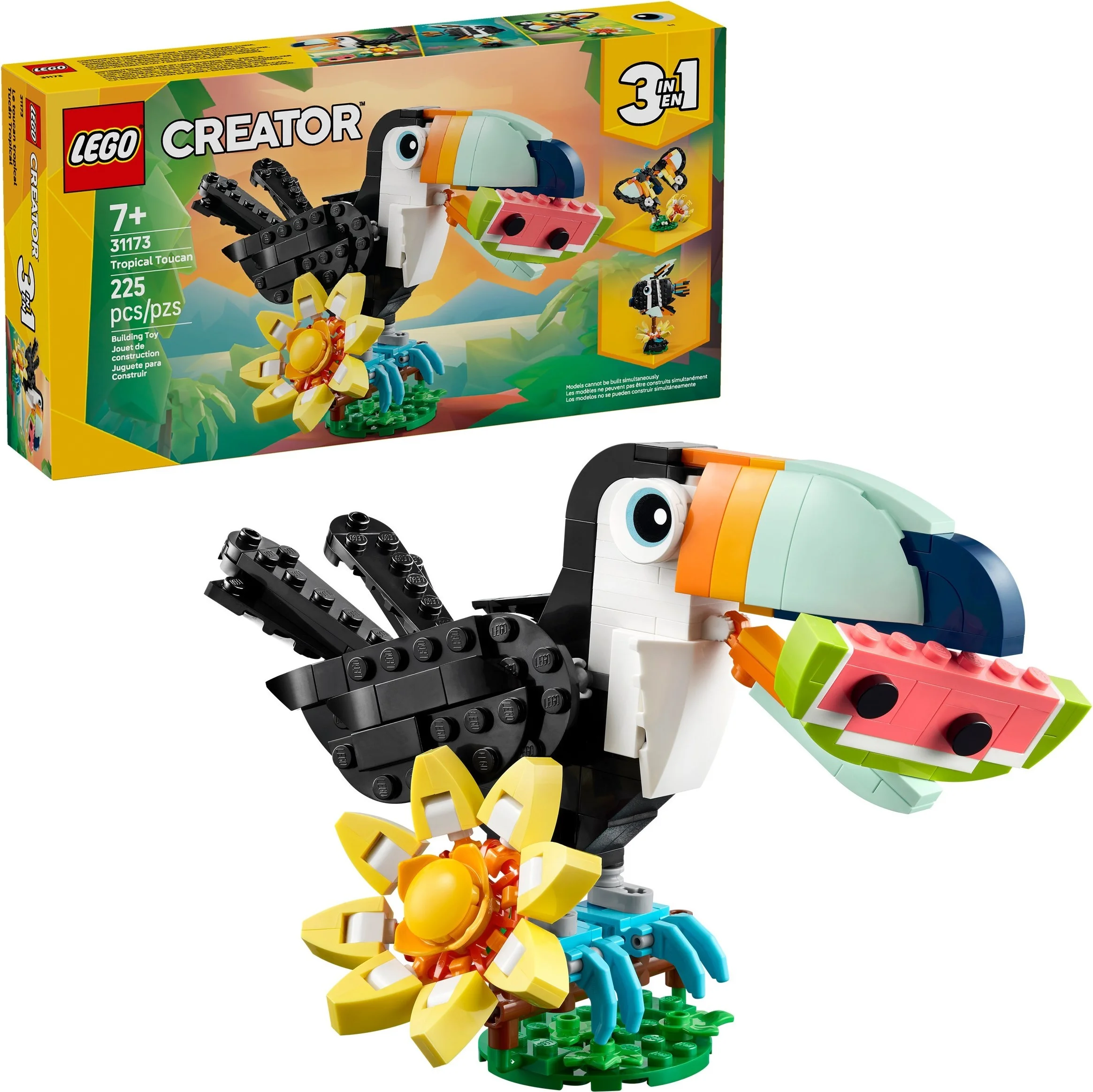 LEGO® 31173 Creator Dzikie Zwierzęta: Tropikalny Tukan - zdjęcie 3