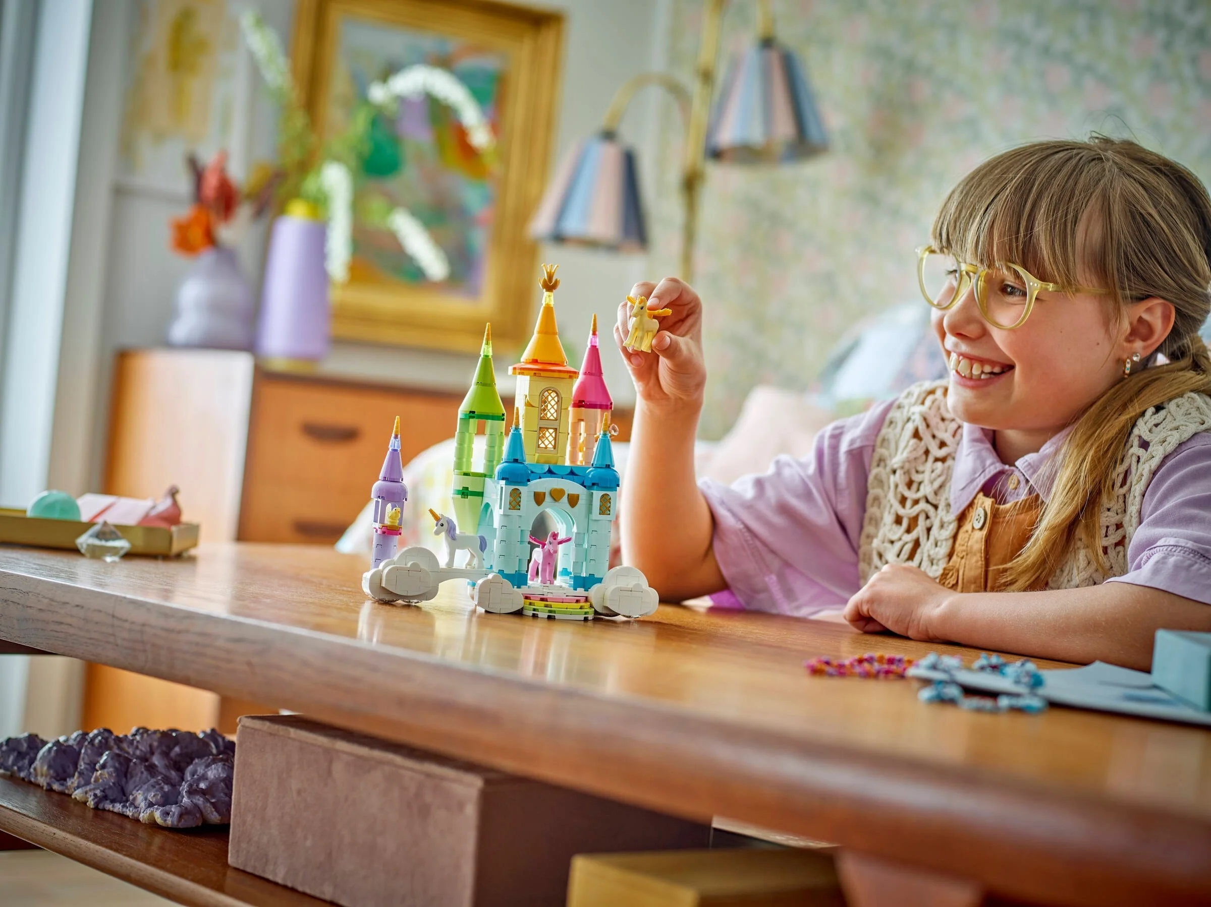 LEGO® 31175 Creator 3 w 1 Zamek Jednorożców Statek Plac Zabaw Koniki - zdjęcie 8