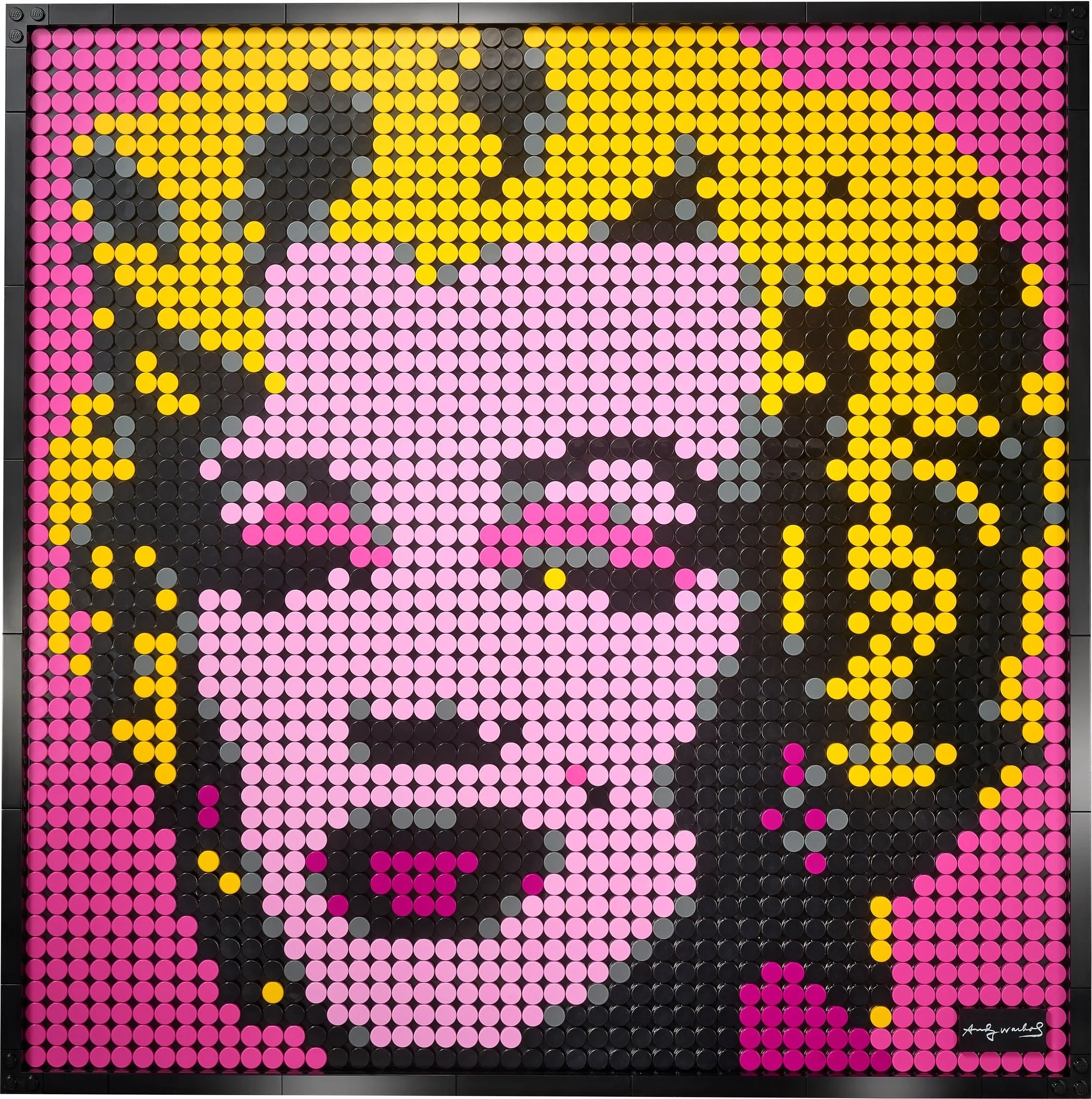 LEGO® 31197 ### Lego dots Art Andy Warhol's Marilyn Monroe pop-art portret - zdjęcie 7