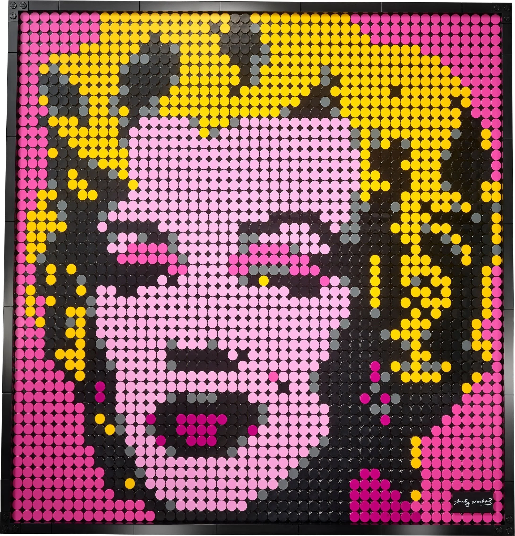 LEGO® 31197 ### Lego dots Art Andy Warhol's Marilyn Monroe pop-art portret - zdjęcie 15