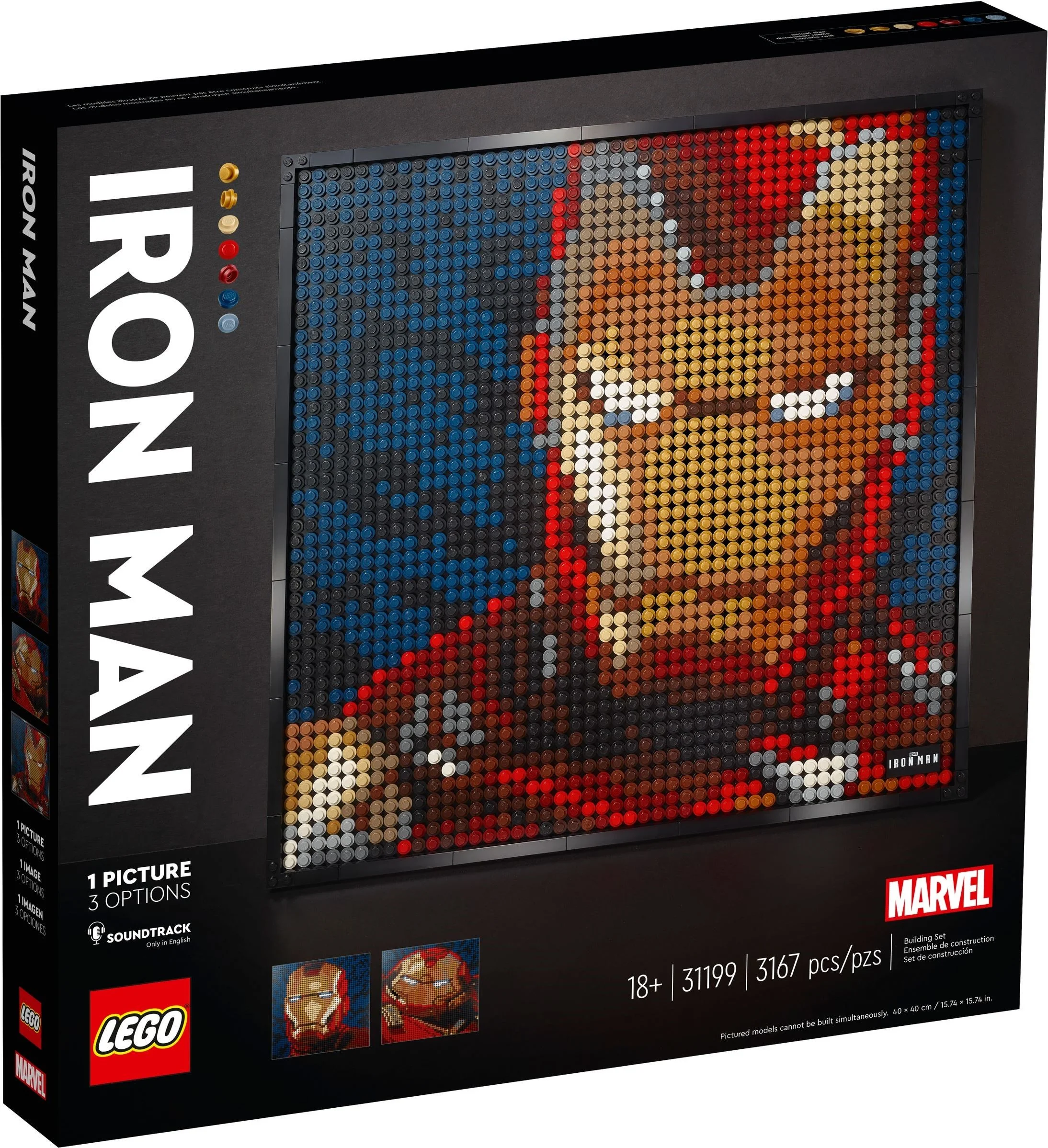 LEGO® 31199 Art Iron Man z Wytwórni Marvel Studios - zdjęcie 1