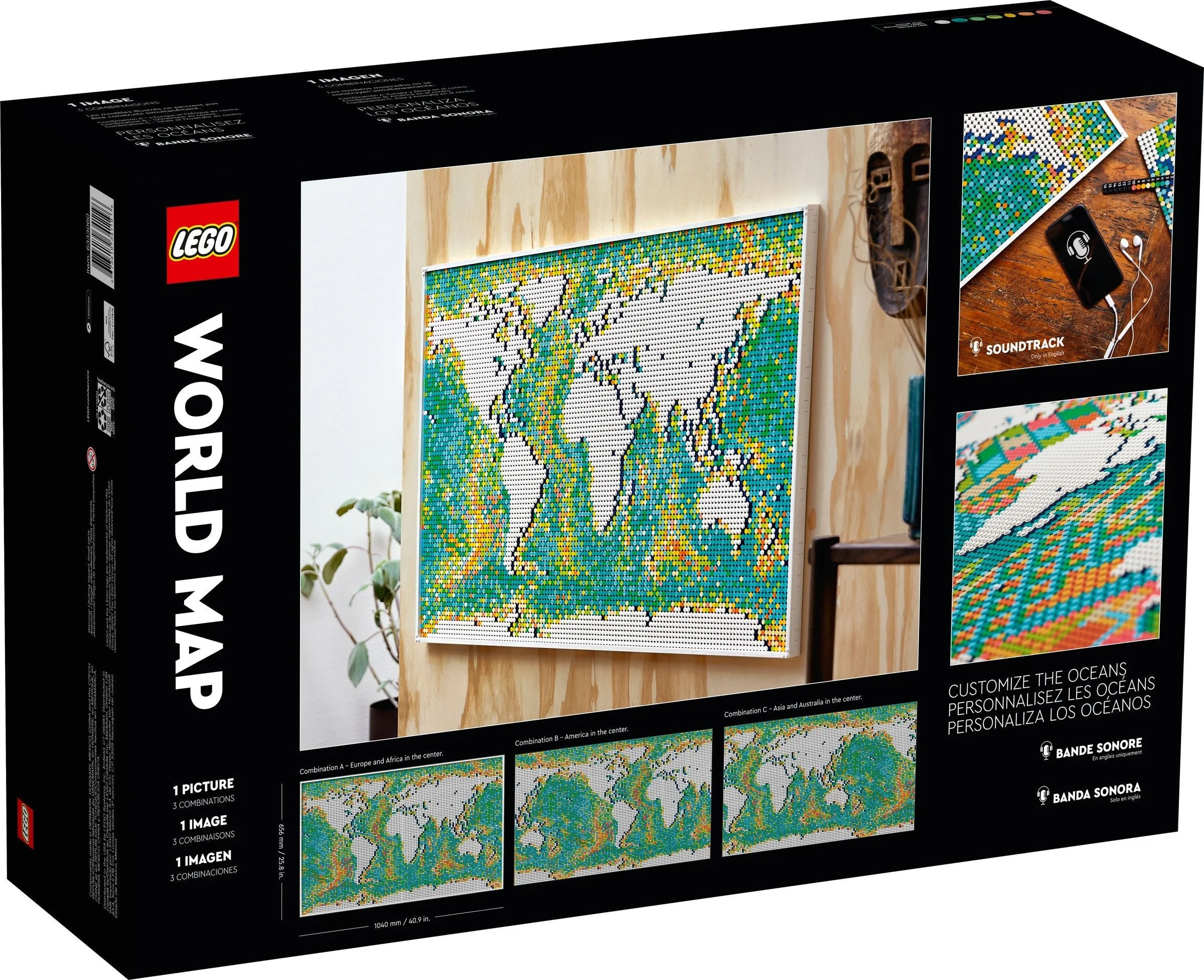 LEGO® 31203 Art Mapa Świata - zdjęcie 11