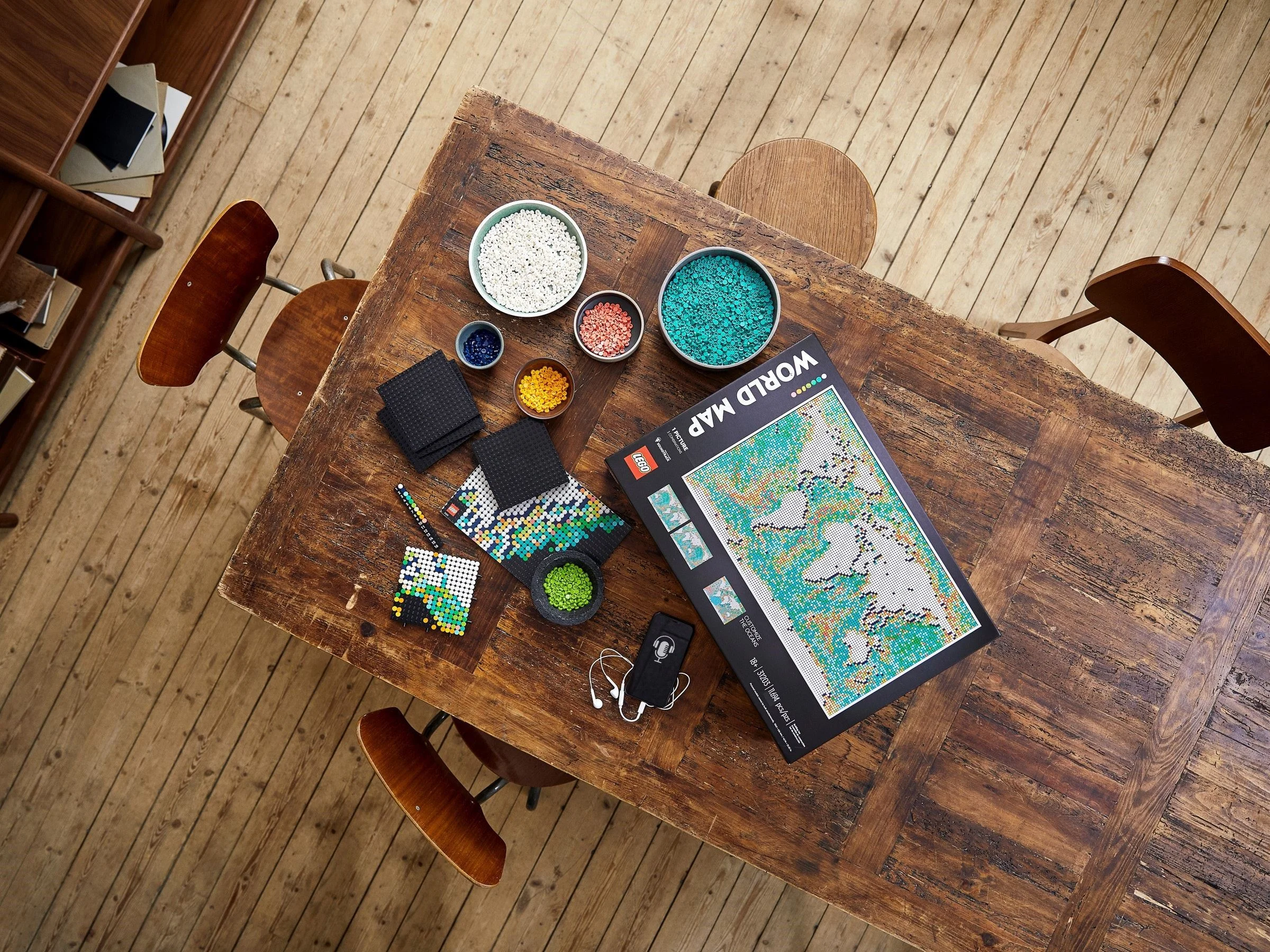 LEGO® 31203 Art Mapa Świata - zdjęcie 21