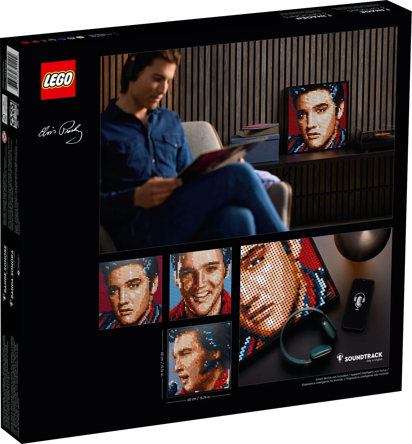 LEGO® 31204 LEGO ART Elvis Presley – Król - zdjęcie 3