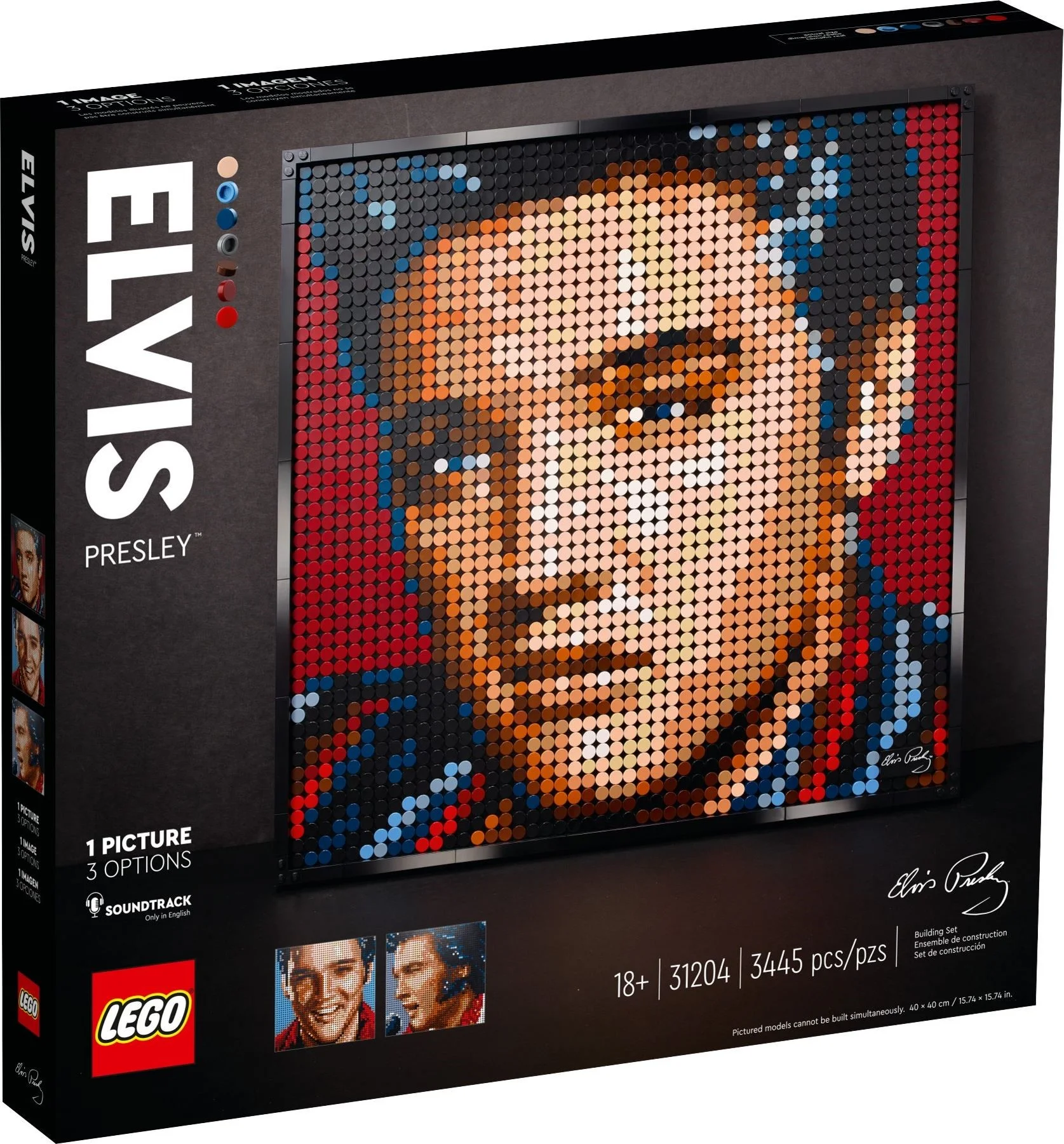 LEGO® 31204 LEGO ART Elvis Presley – Król - zdjęcie 1