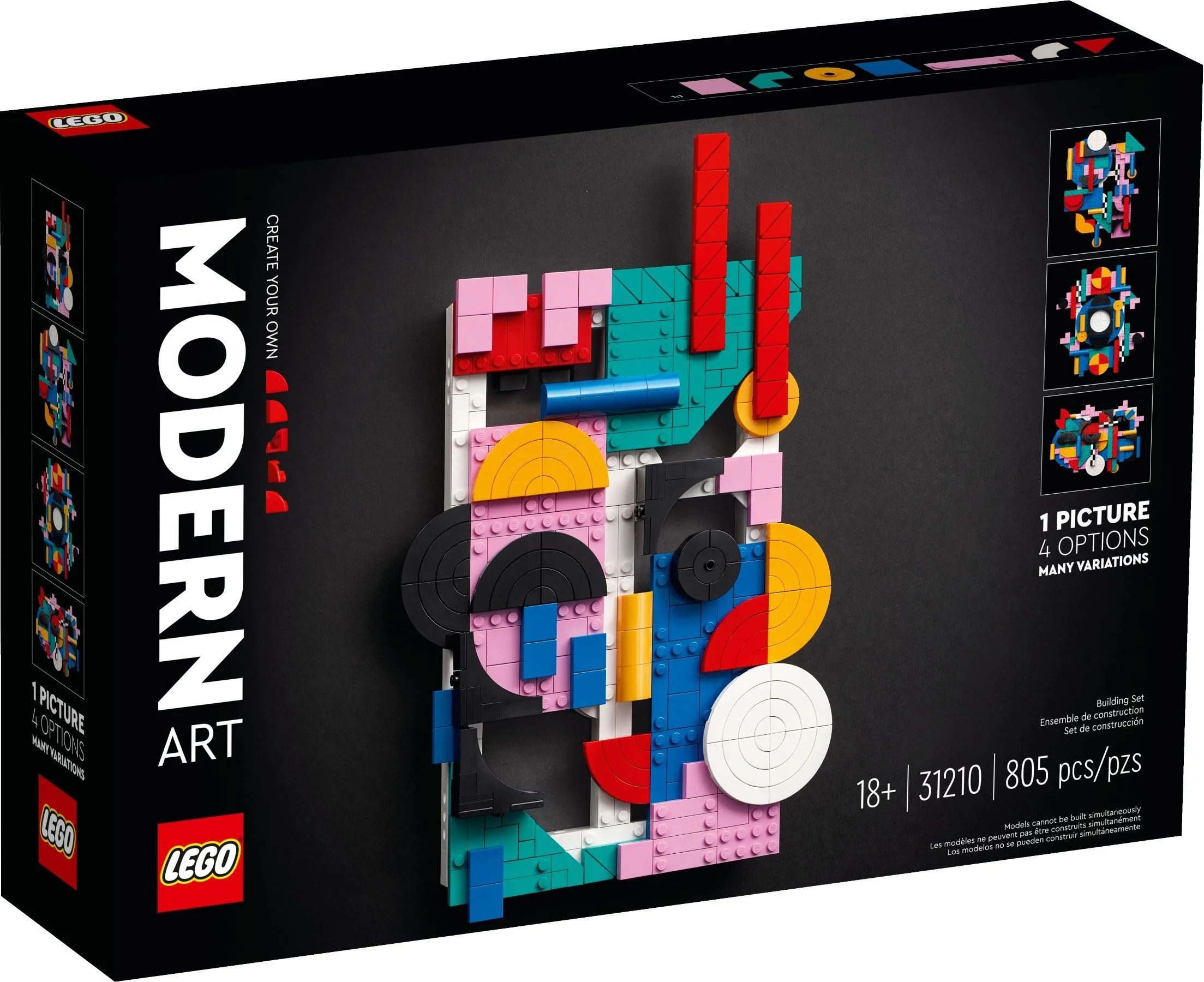 LEGO® 31210 Lego Art Sztuka współczesna - zdjęcie 2