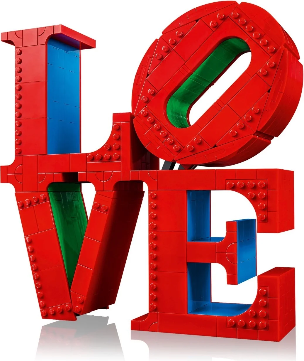 LEGO® 31214 Zestaw Klocków Lego Art Love Miłość Napis Love Top - zdjęcie 7