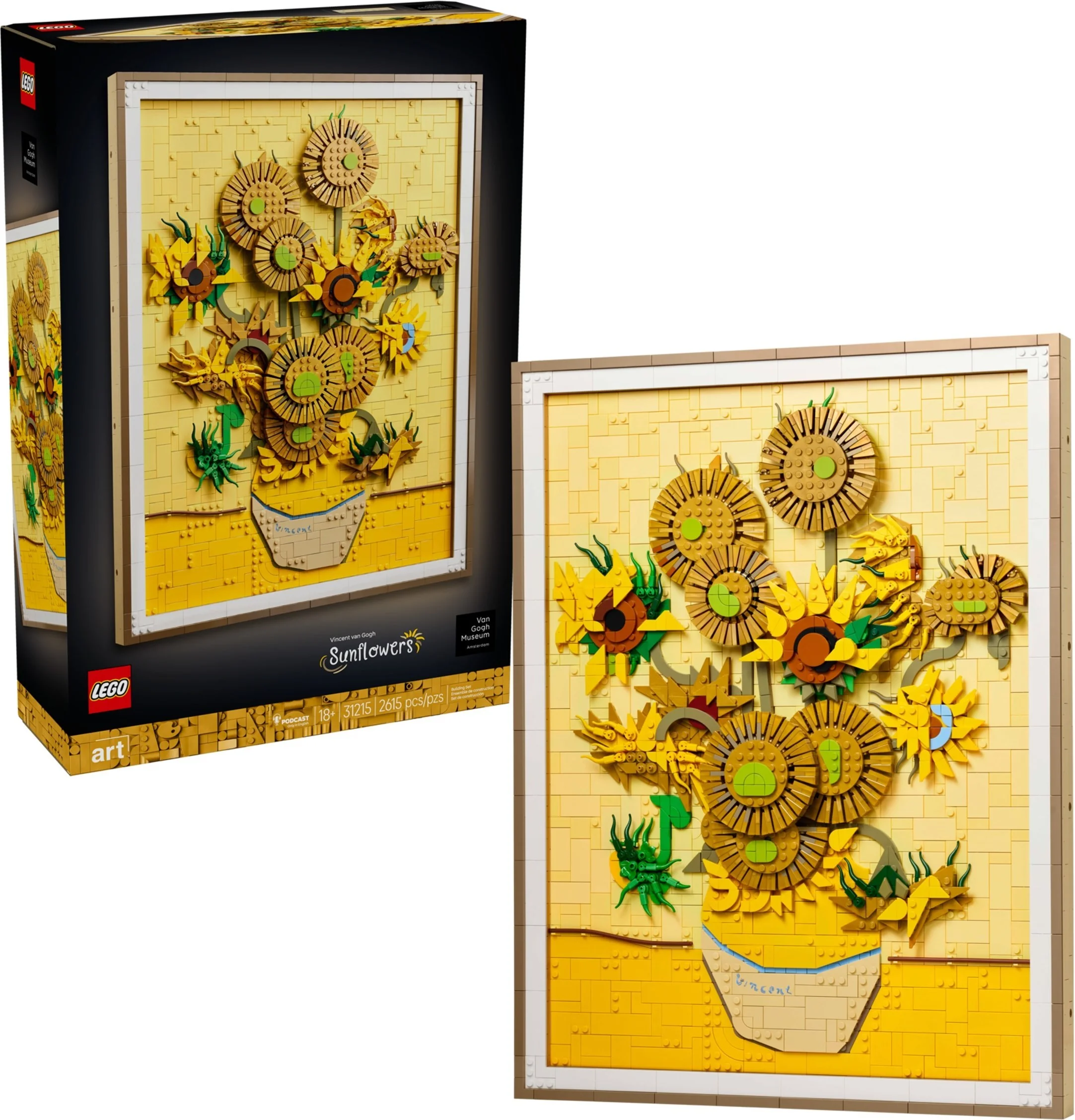 LEGO® 31215 Art Słoneczniki Vincent Van Gogh - zdjęcie 3