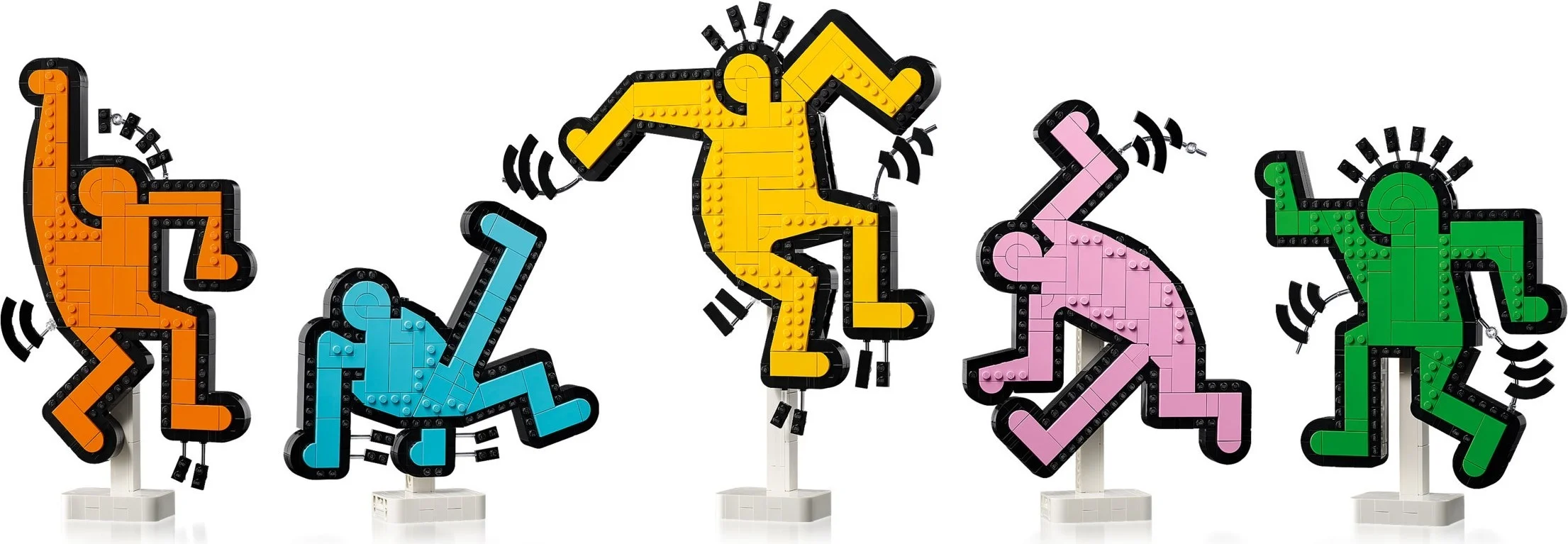 LEGO® 31216 Keith Haring - tańczące postacie - zdjęcie 10