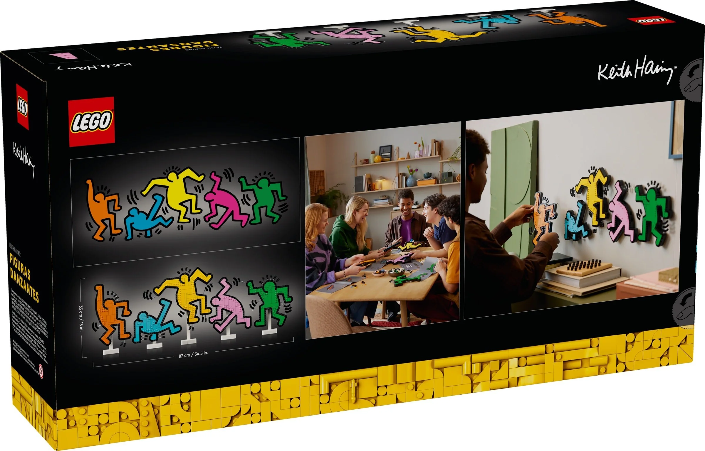 LEGO® 31216 Keith Haring - tańczące postacie