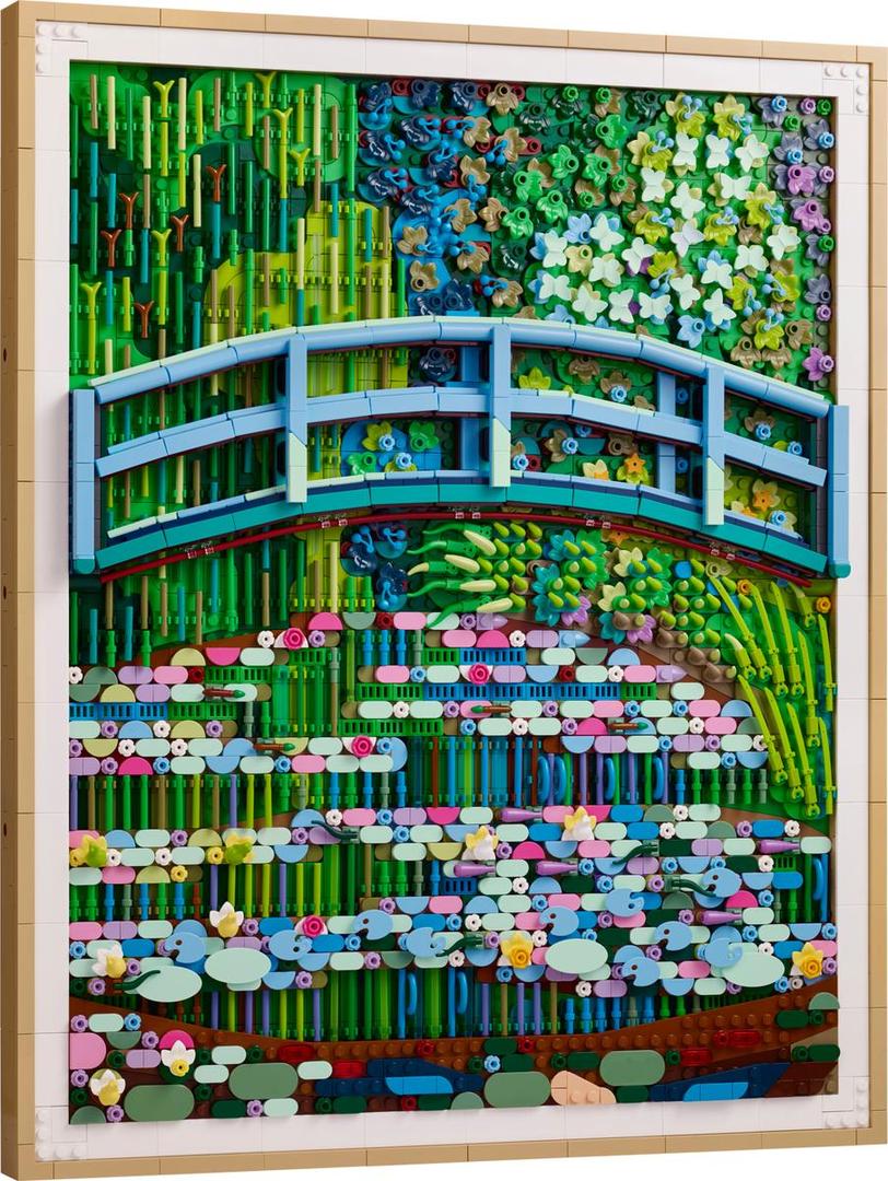 LEGO® 31220 LEGO ART Claude Monet — Most nad stawem z liliami wodnymi
