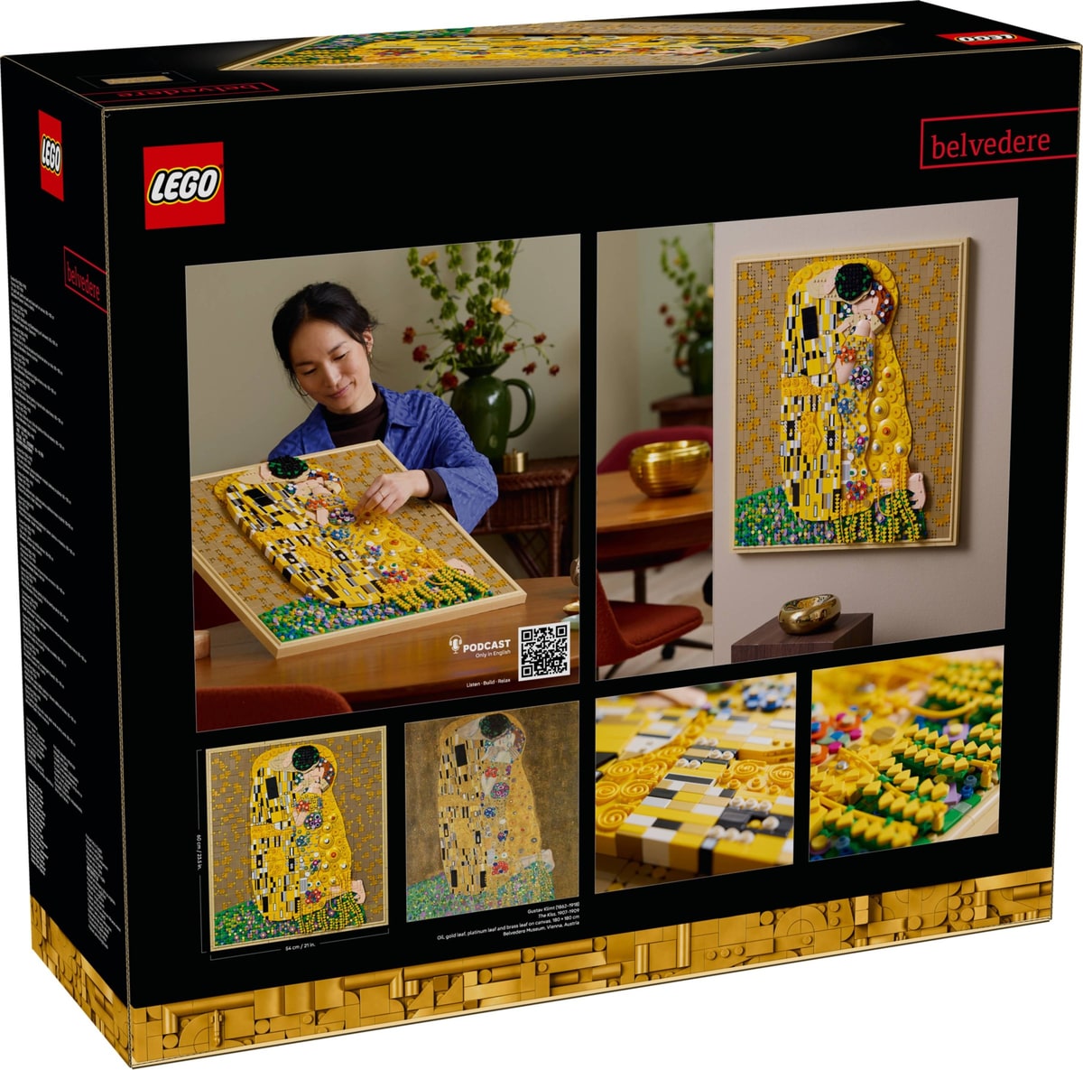 LEGO® 31221 Gustav Klimt - Pocałunek - zdjęcie 2
