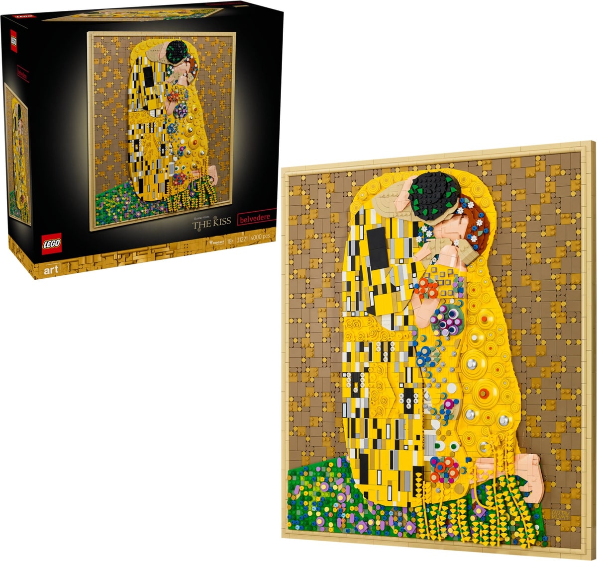 LEGO® 31221 Gustav Klimt - Pocałunek - zdjęcie 3