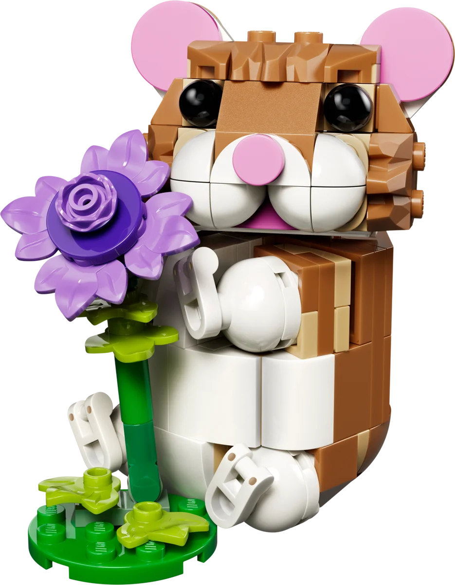 LEGO® 31376 LEGO Creator Uroczy chomik z kwiatkiem - zdjęcie 9