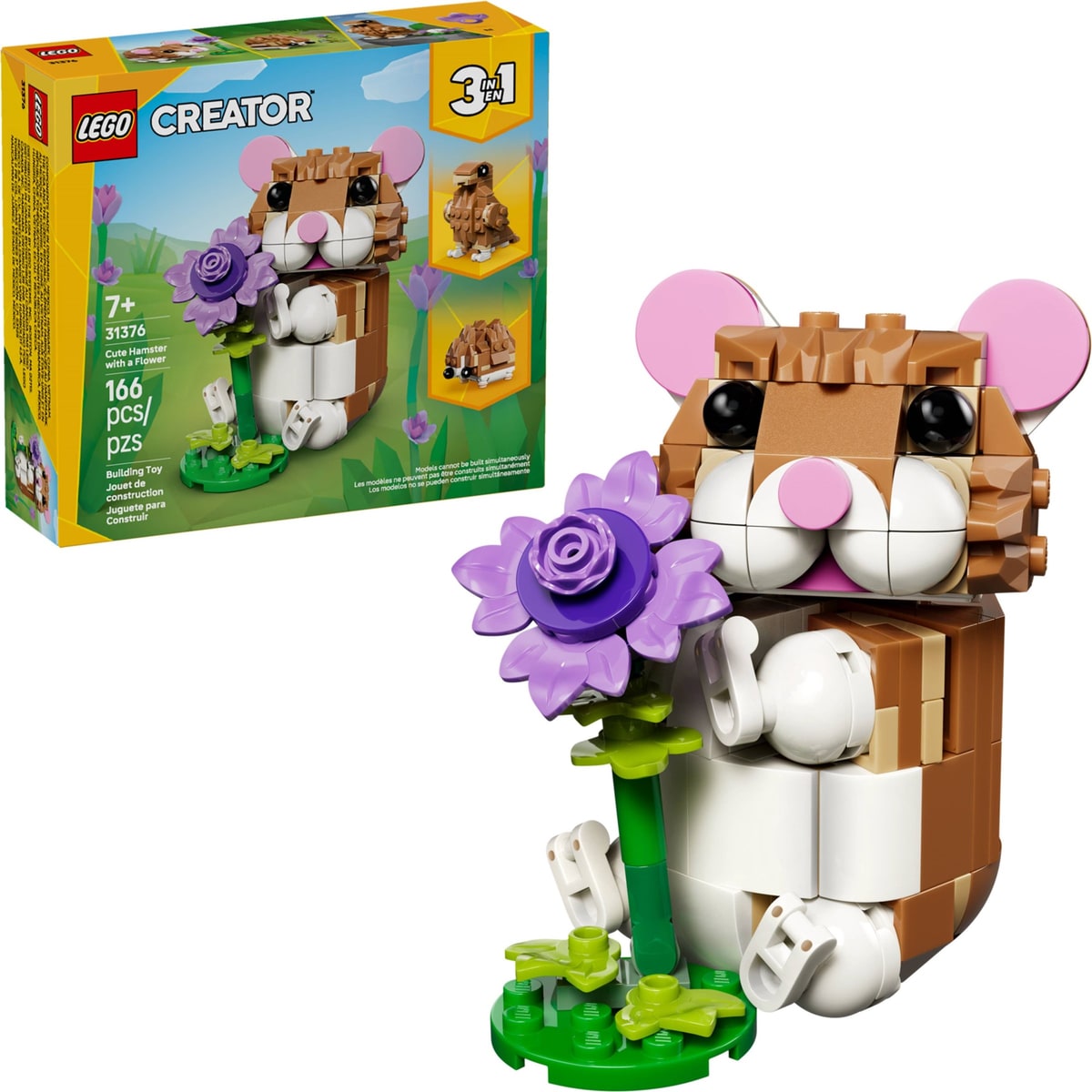 LEGO® 31376 Uroczy chomik z kwiatkiem - zdjęcie 5