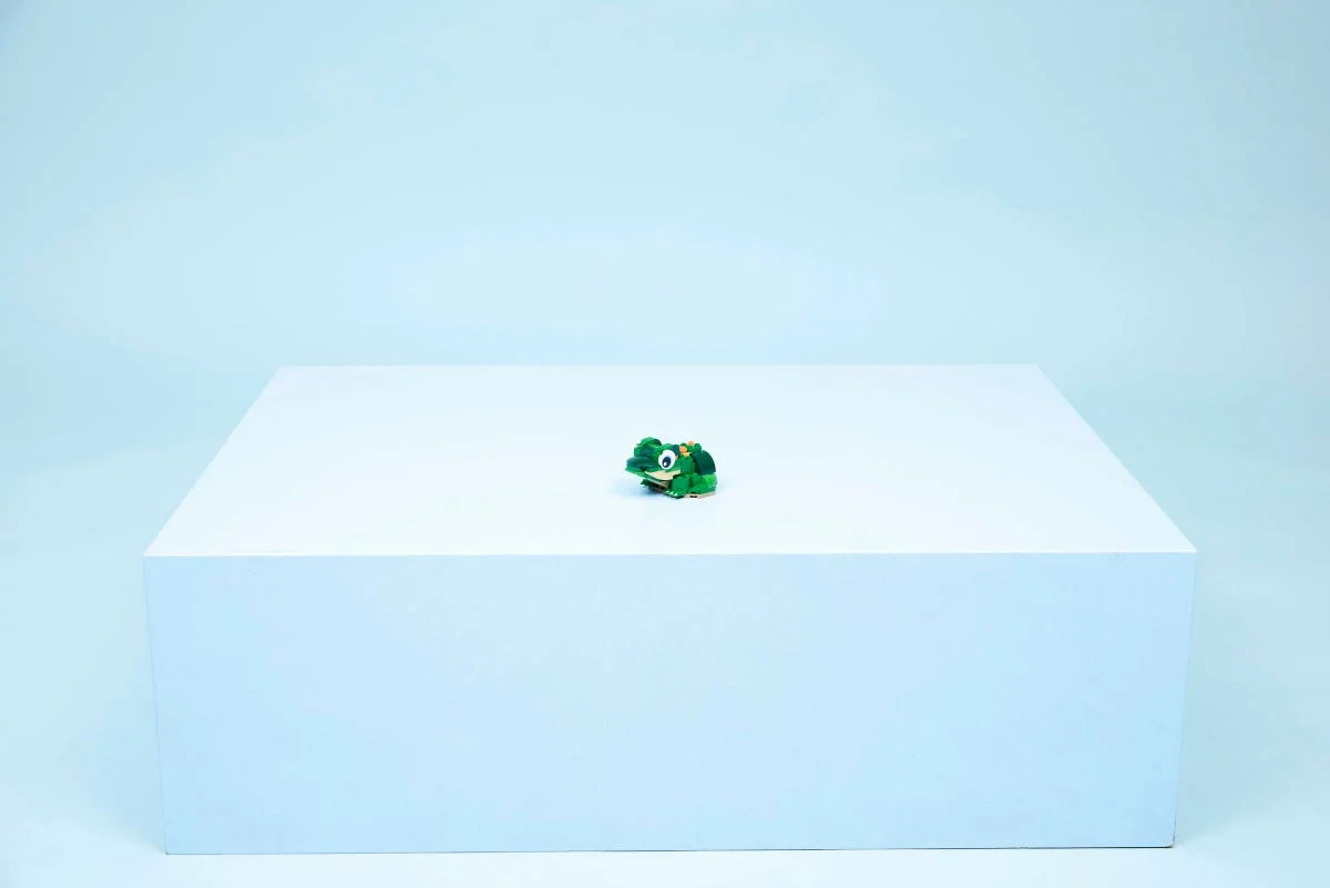 LEGO® 31377 3W1 Klocki Żółw I Kwiat LILII Wodnej Kameleon Żabka - zdjęcie 5