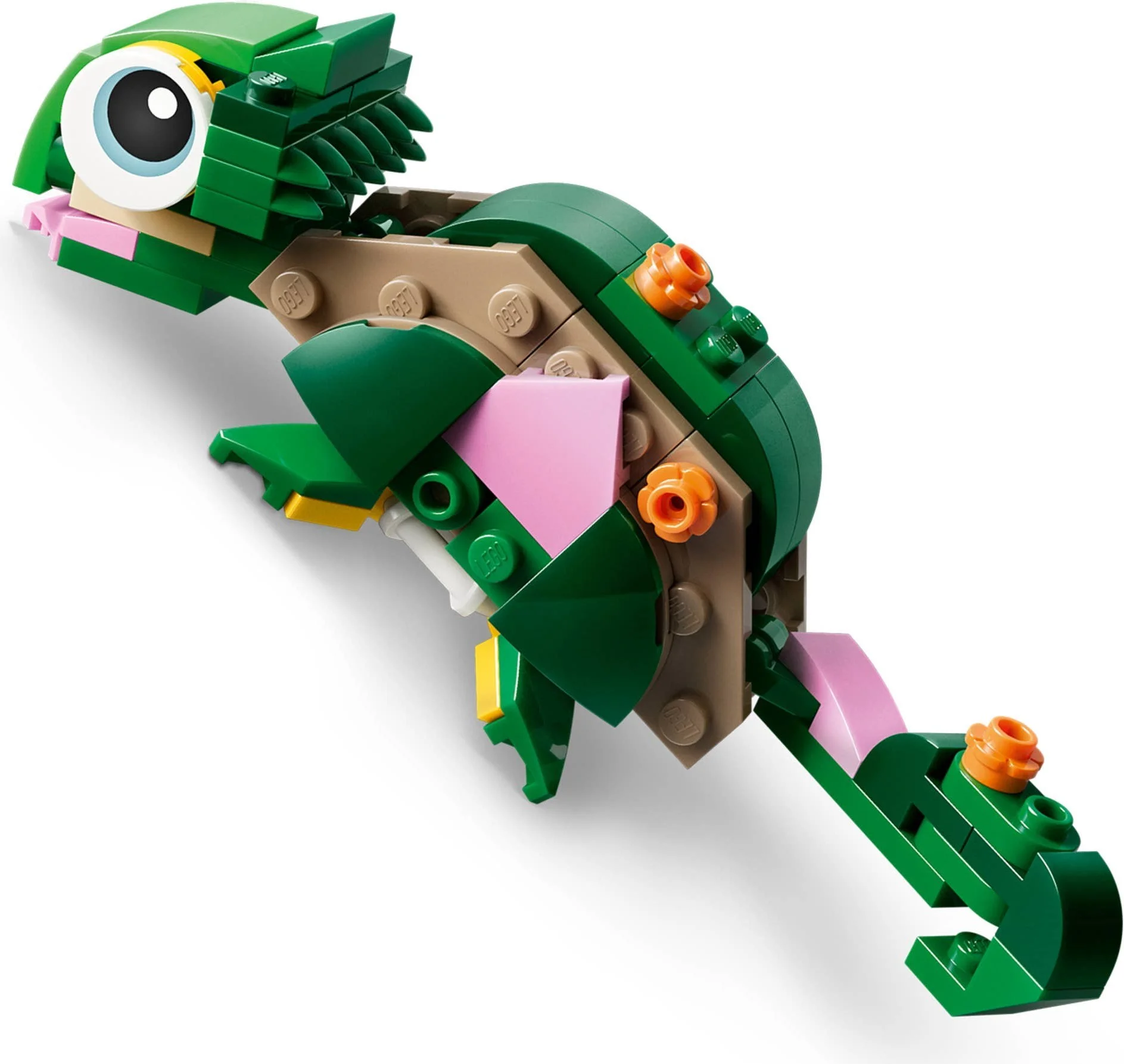 LEGO® 31377 3W1 Klocki Żółw I Kwiat LILII Wodnej Kameleon Żabka - zdjęcie 11