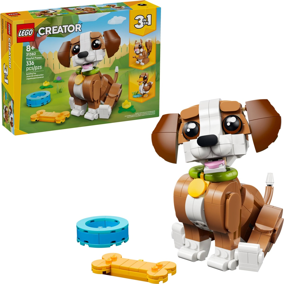 LEGO® 31382 Urocze zwierzątka: psotny szczeniaczek - zdjęcie 5