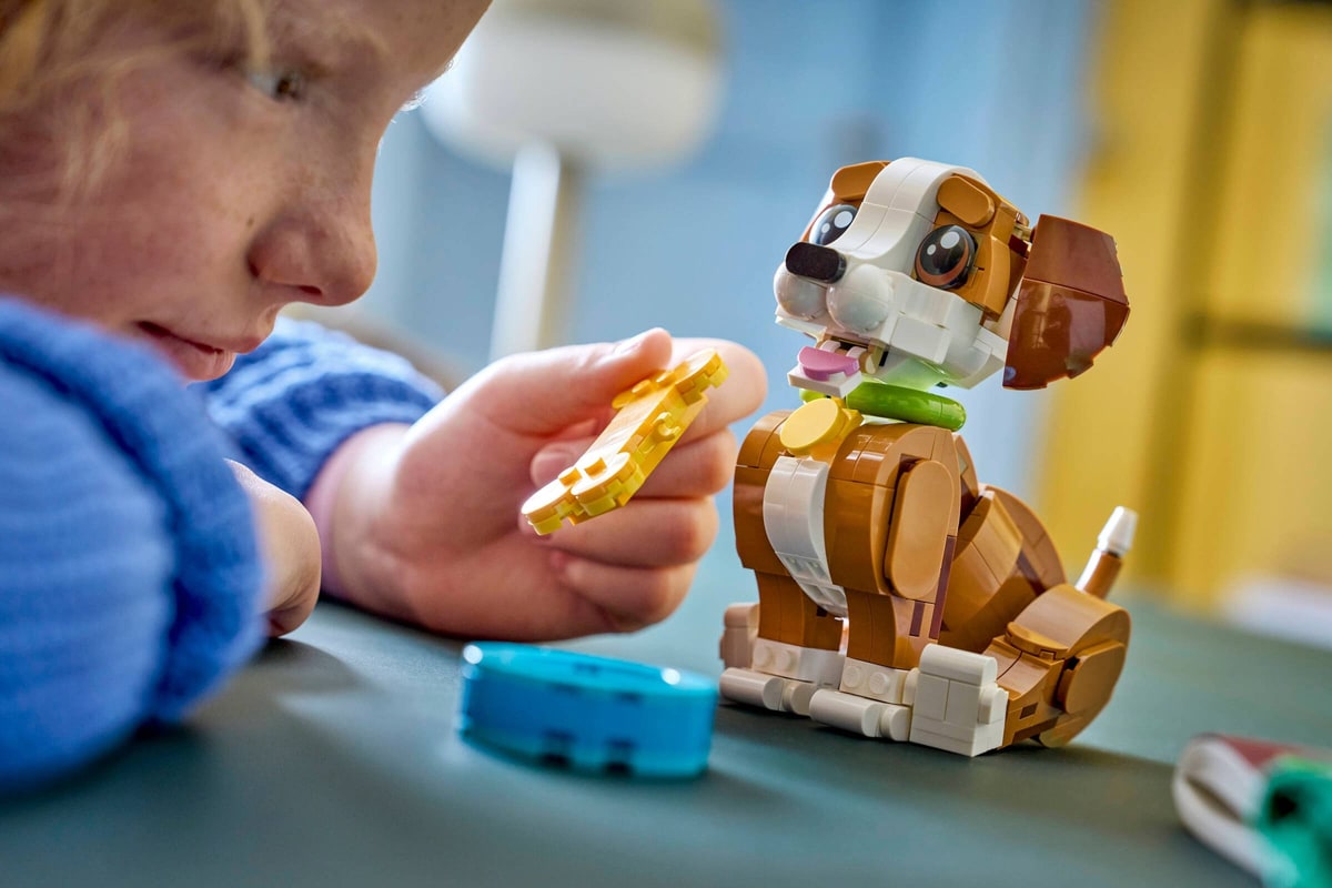 LEGO® 31382 Urocze zwierzątka: psotny szczeniaczek - zdjęcie 9