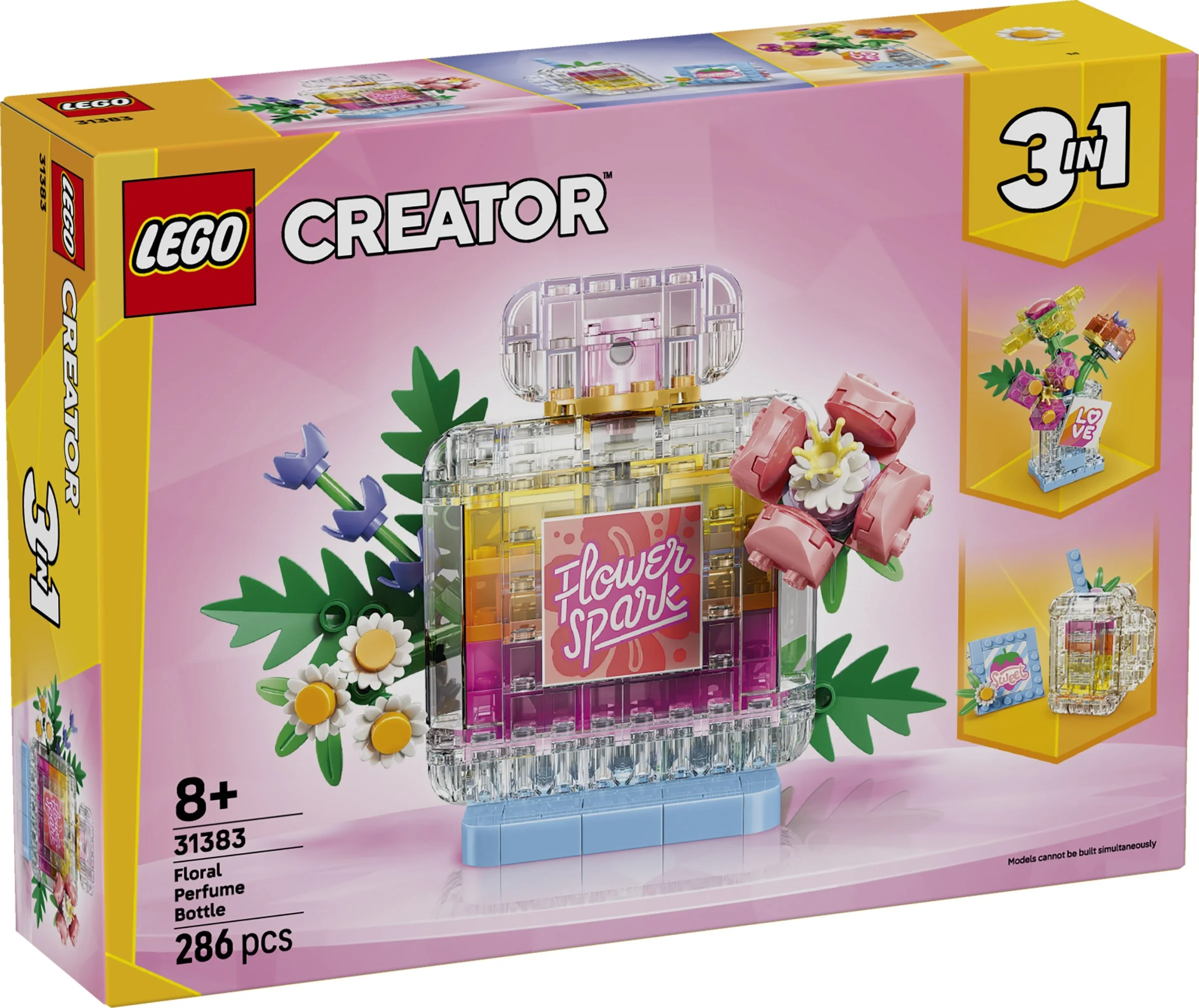 LEGO® 31383 Flakon perfum z kwiatową ozdobą - zdjęcie 1