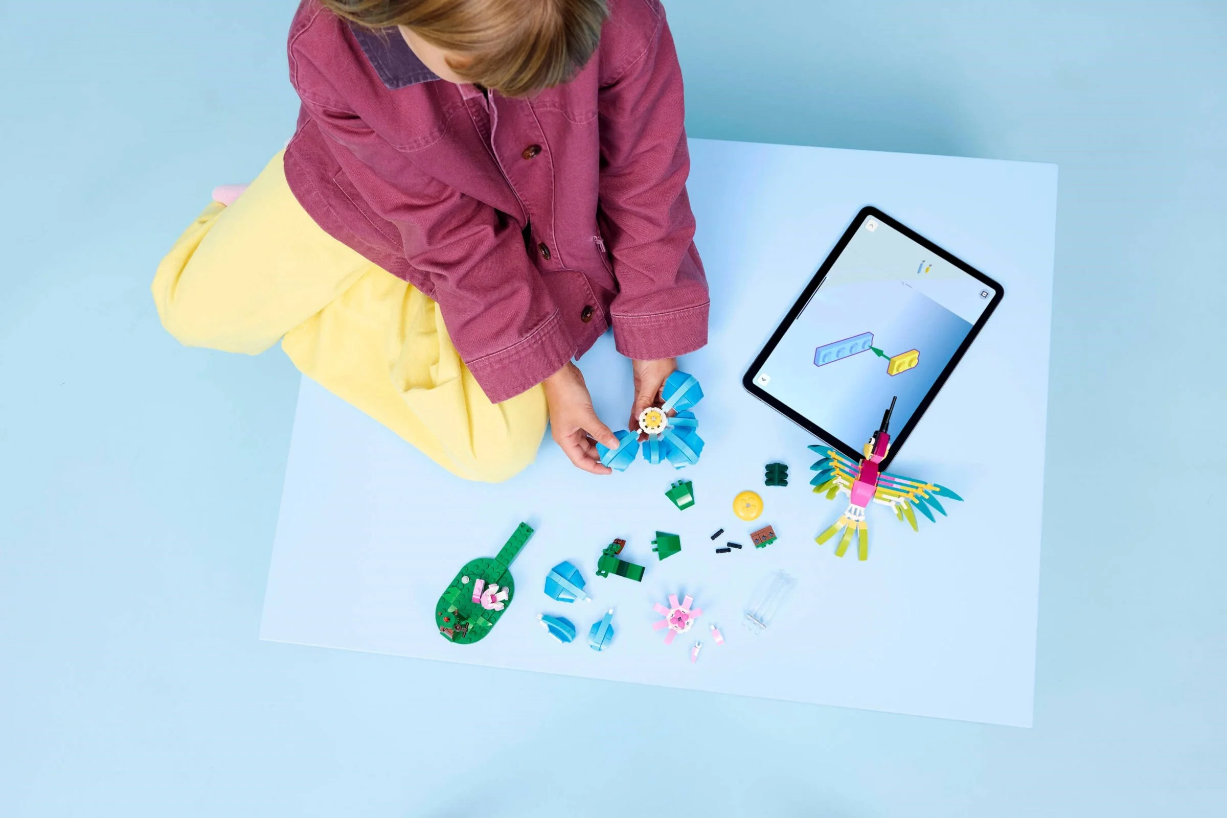 LEGO® 31384 Dzikie Zwierzęta: Kolorowy Koliber - zdjęcie 6