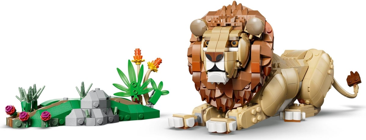 LEGO® 31386 Dzikie zwierzęta: Dumny lew - zdjęcie 26