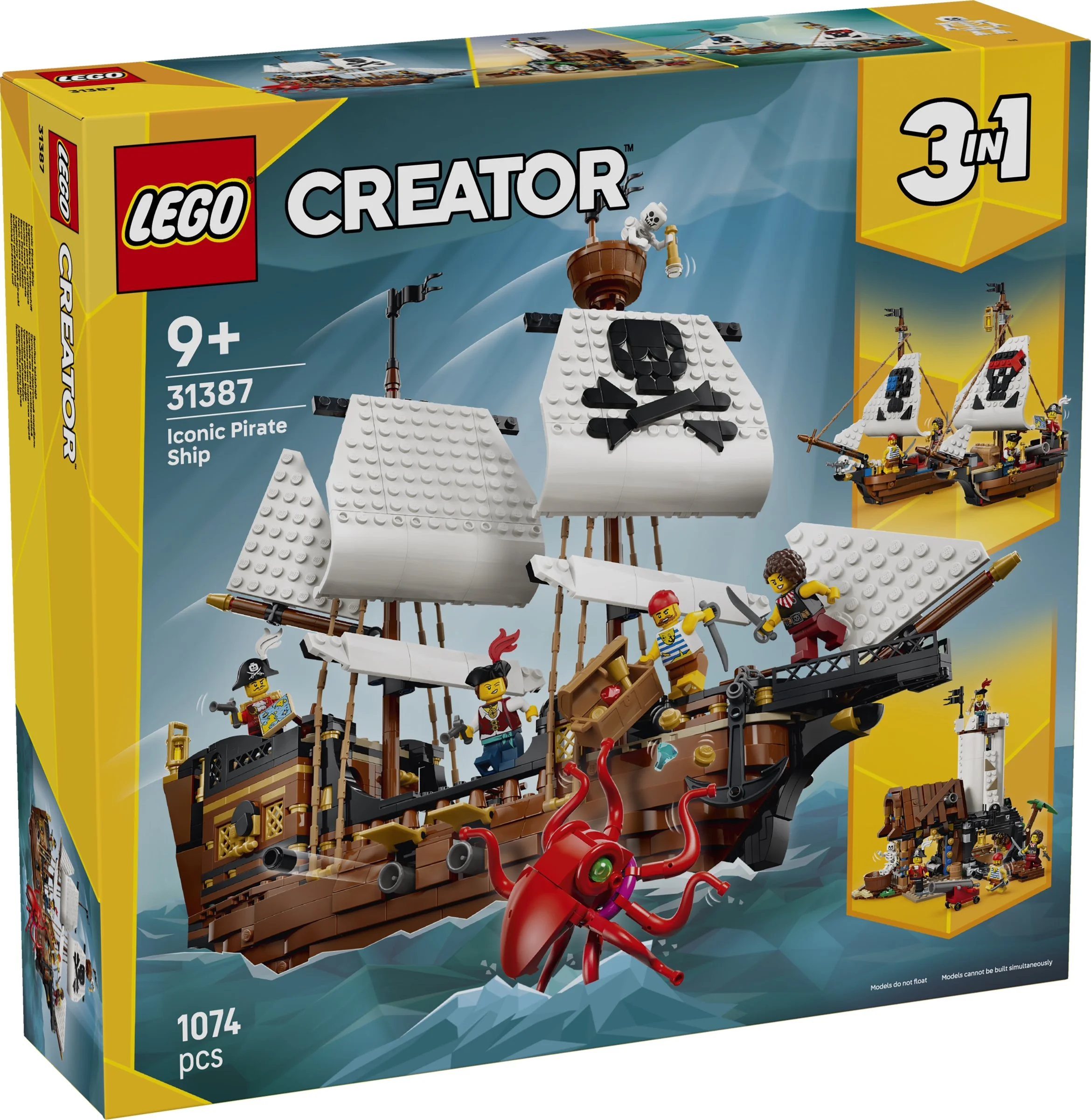LEGO® 31387 Legendarny statek piracki - zdjęcie 1