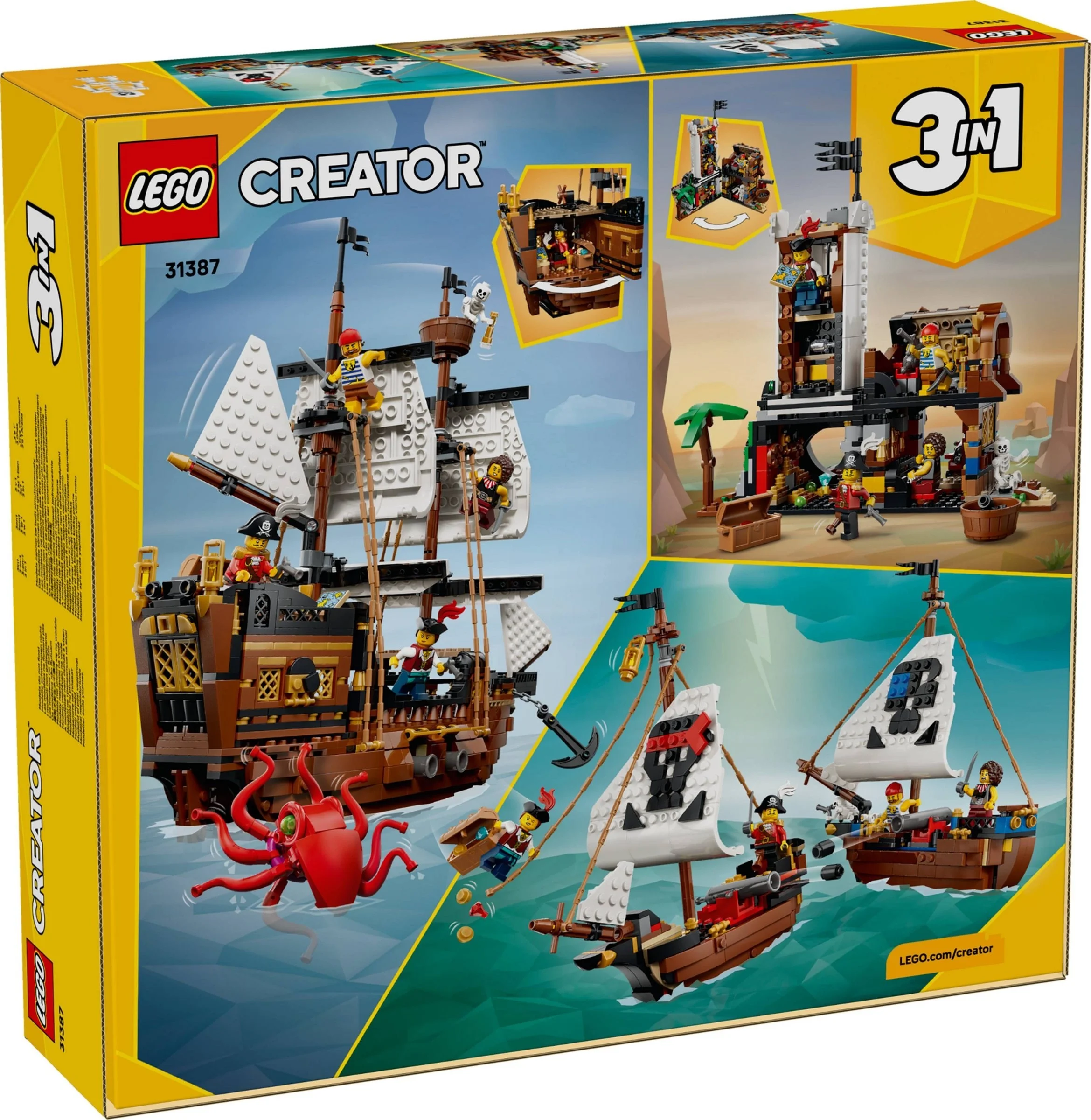 LEGO® 31387 Legendarny statek piracki - zdjęcie 2