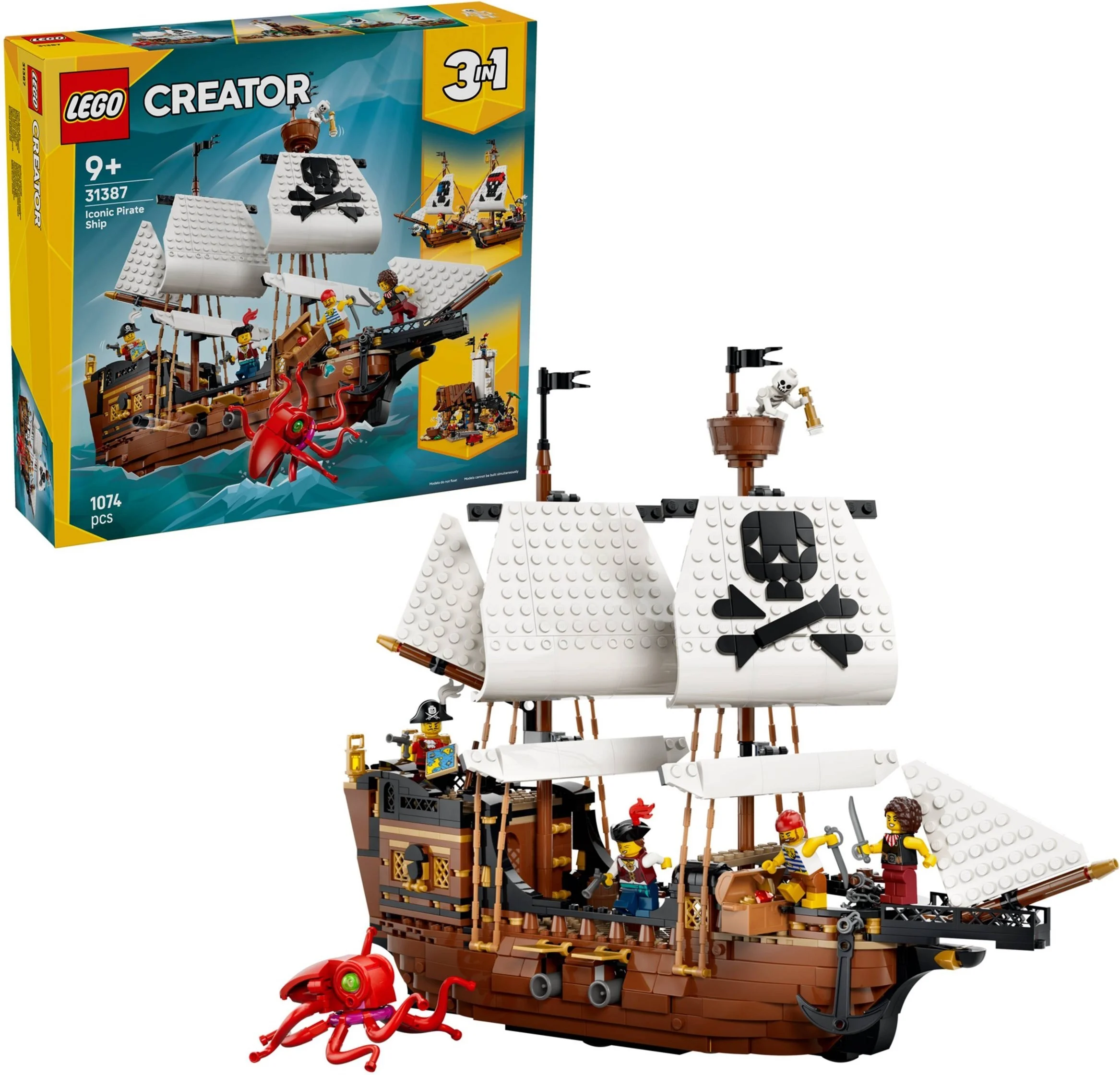 LEGO® 31387 Legendarny statek piracki - zdjęcie 3