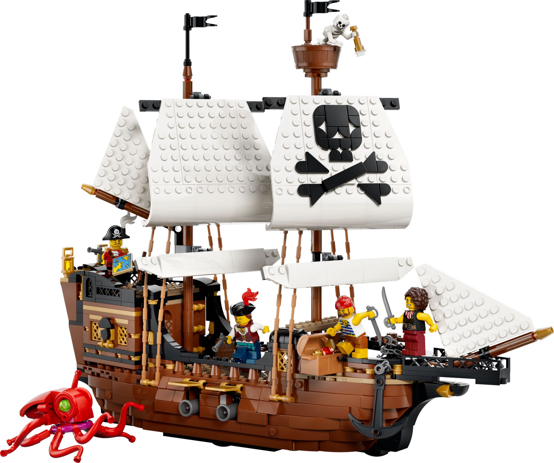 LEGO® 31387 Legendarny statek piracki