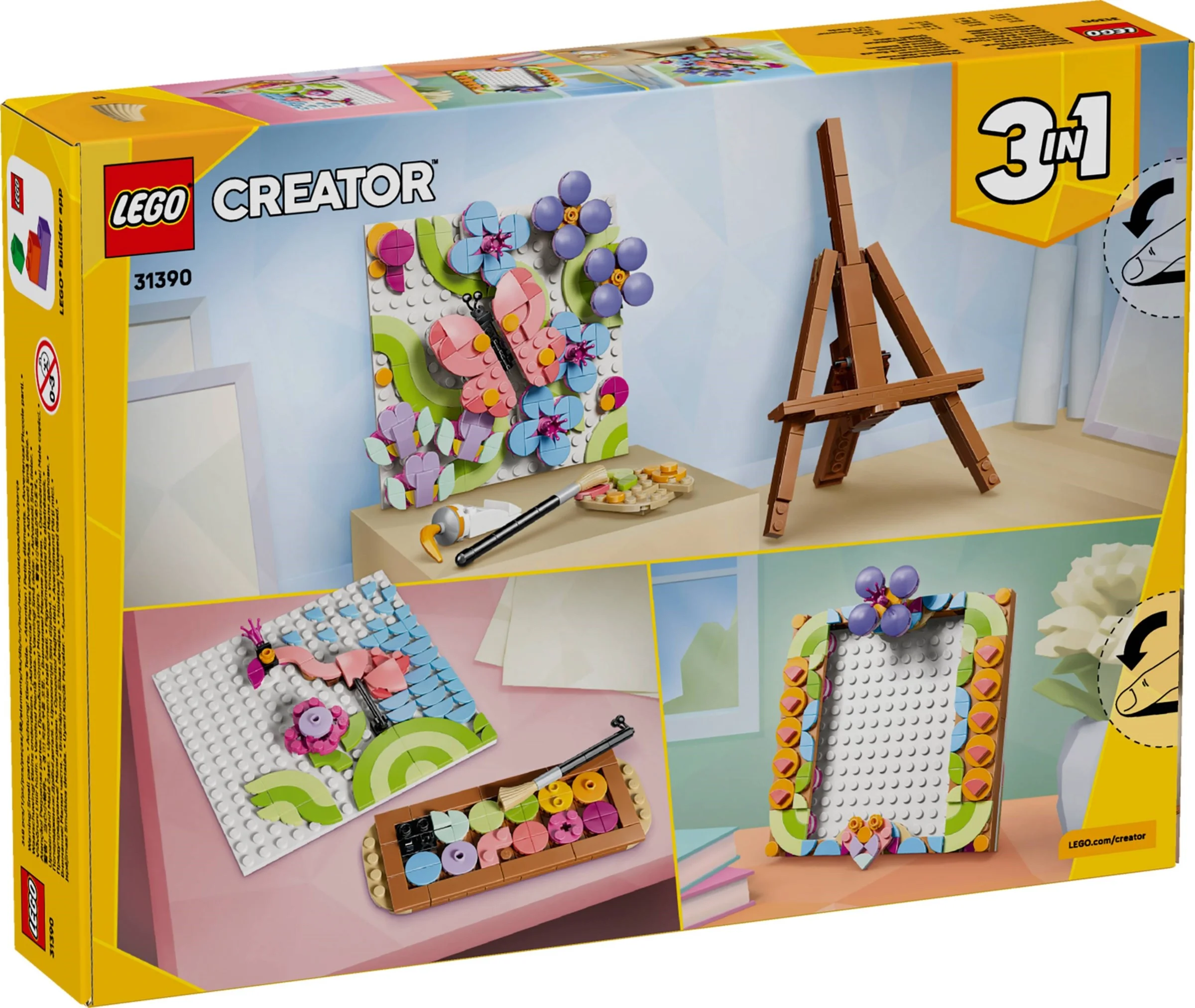 LEGO® 31390 Dekoracyjny obraz z kwiatami - zdjęcie 1