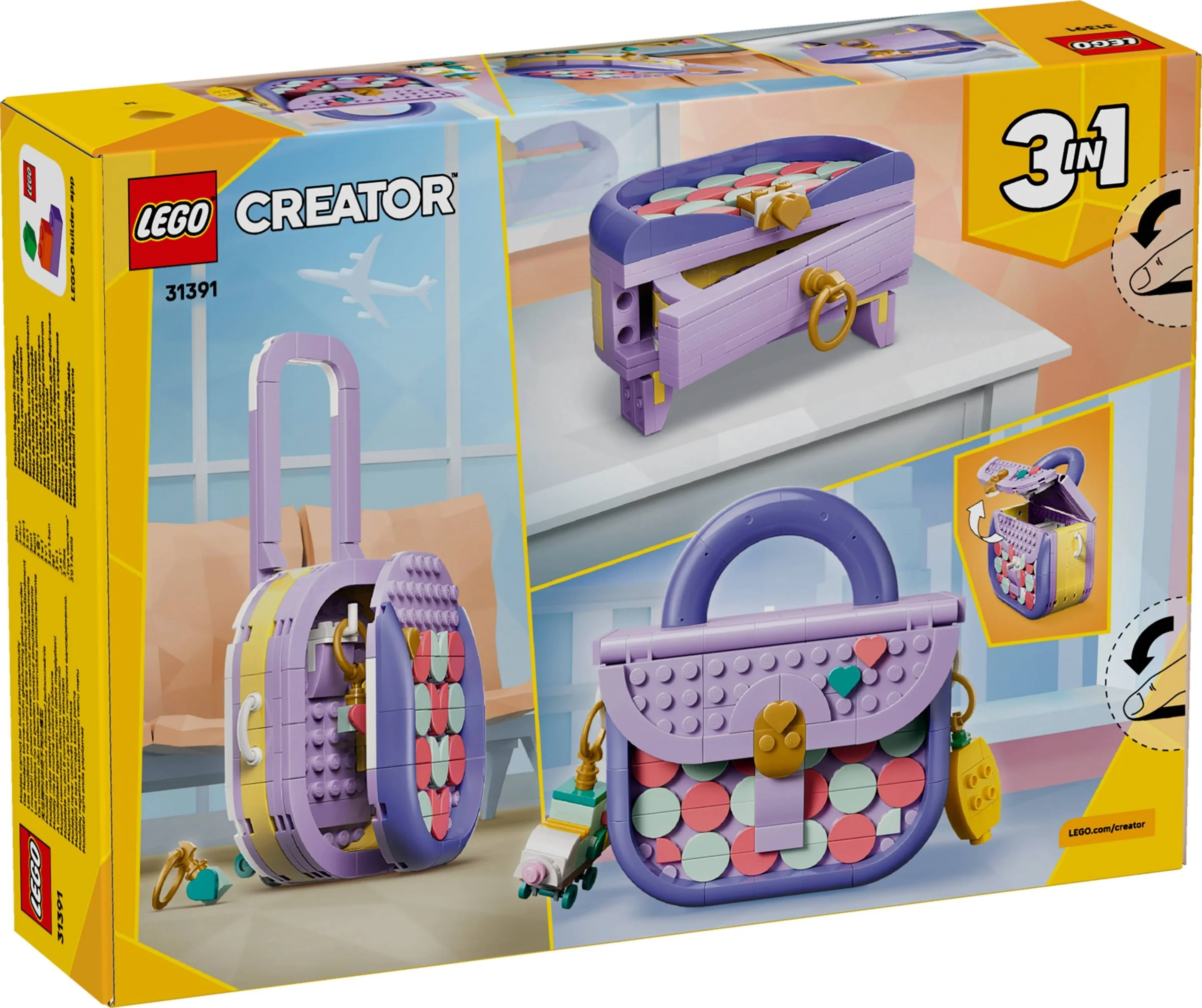 LEGO® 31391 Modna torebka ze schowkiem - zdjęcie 1
