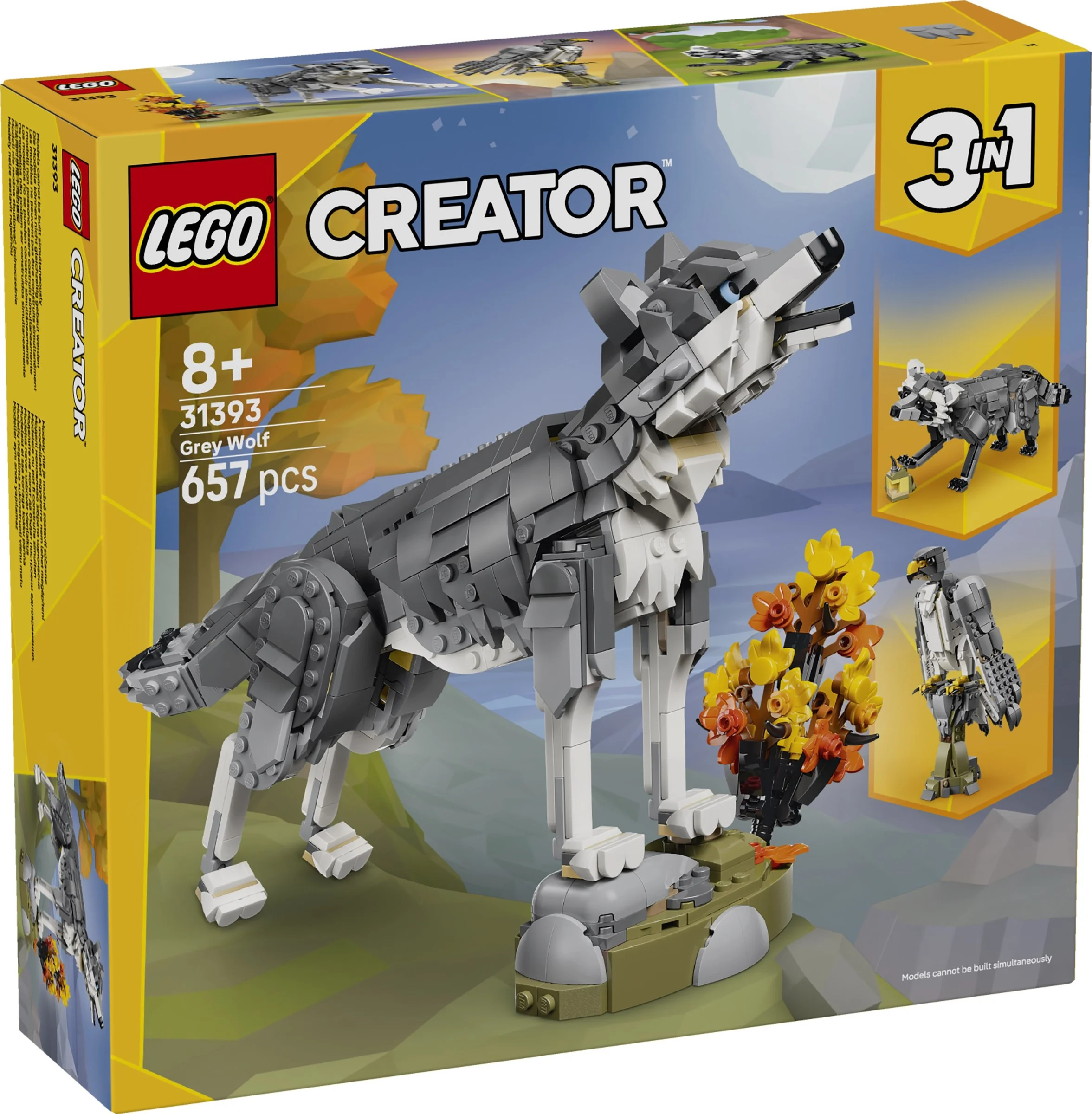 LEGO® 31393 Leśne zwierzęta: Wilk szary - zdjęcie 1