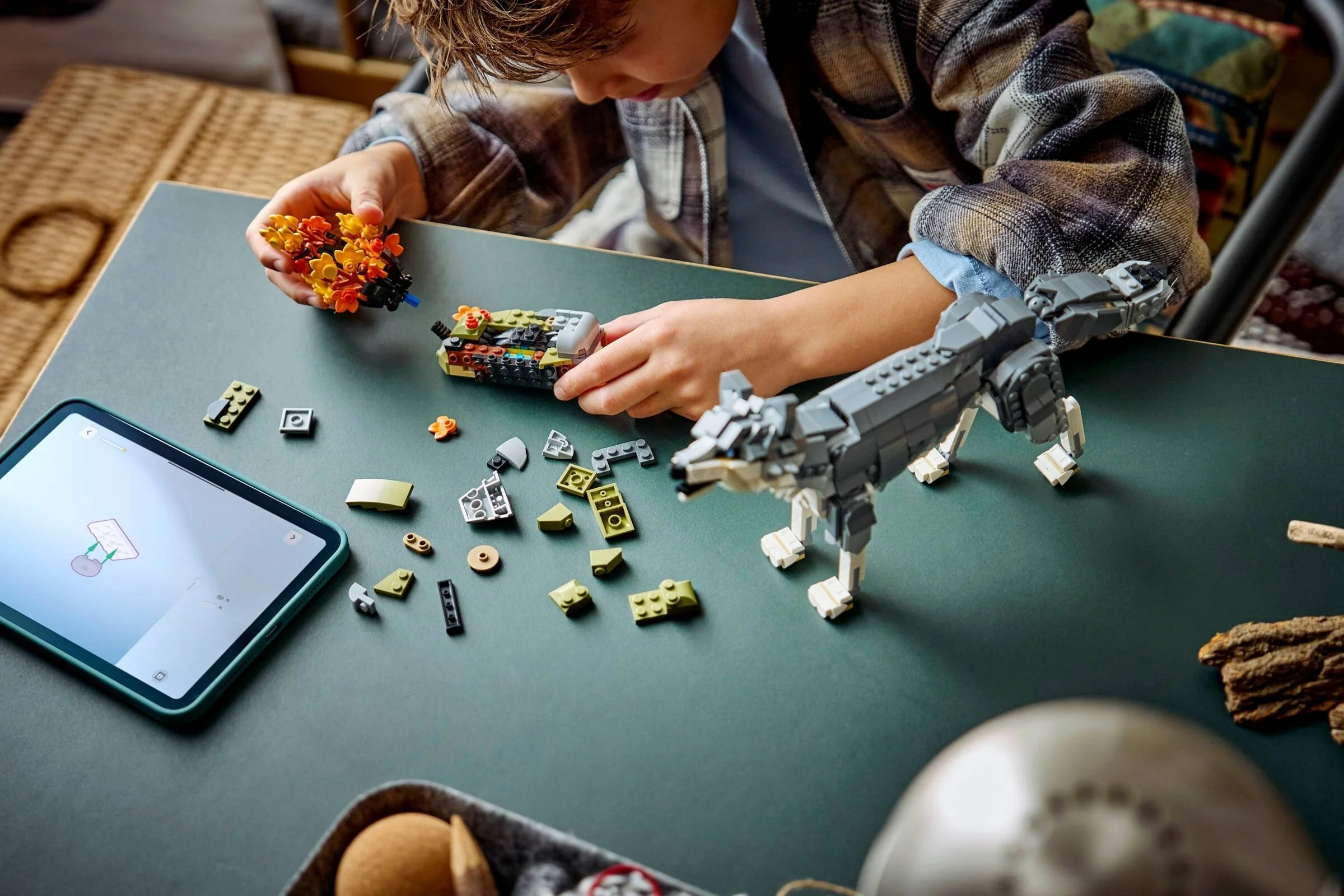 LEGO® 31393 Leśne zwierzęta: Wilk szary - zdjęcie 4