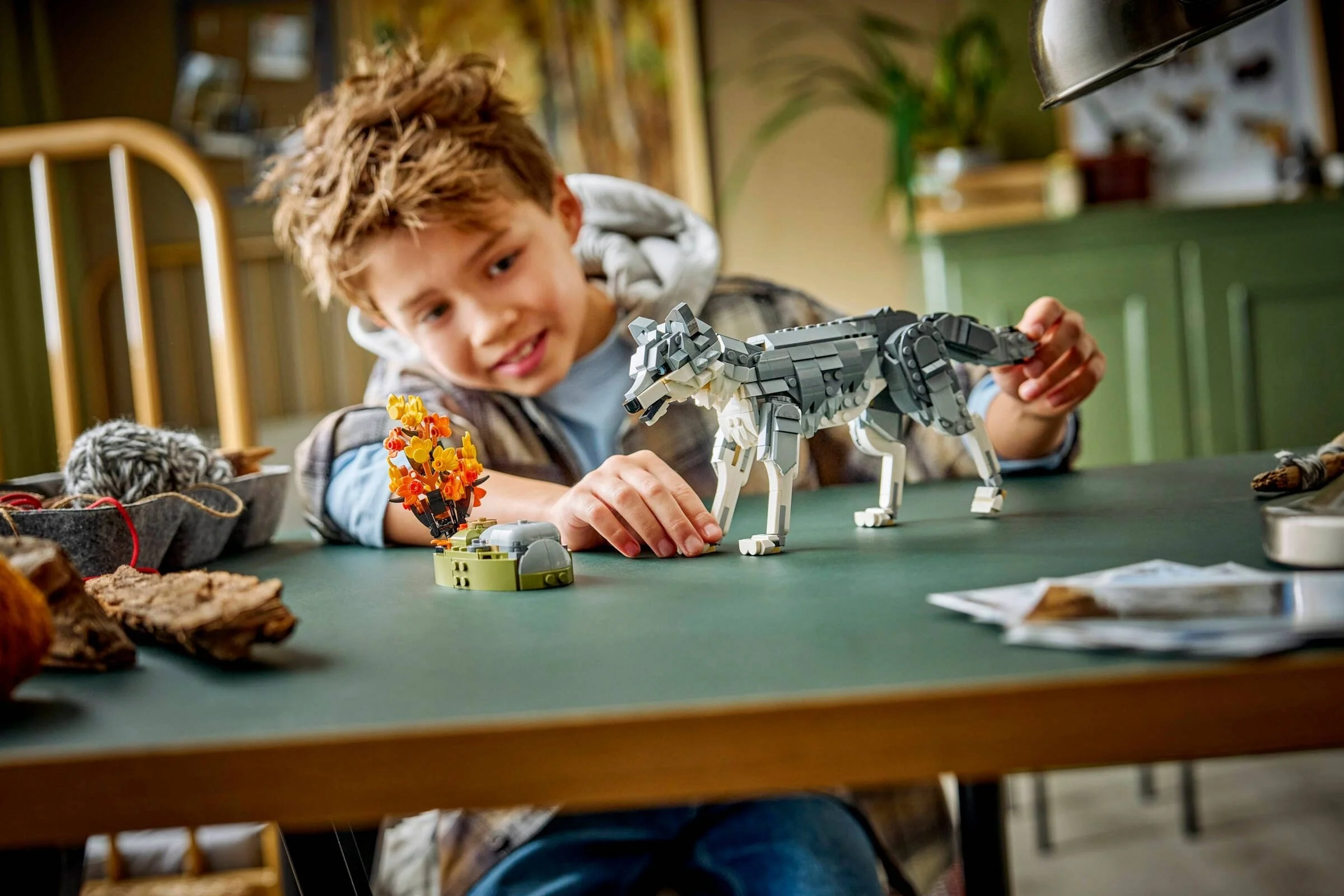 LEGO® 31393 Leśne zwierzęta: Wilk szary - zdjęcie 5