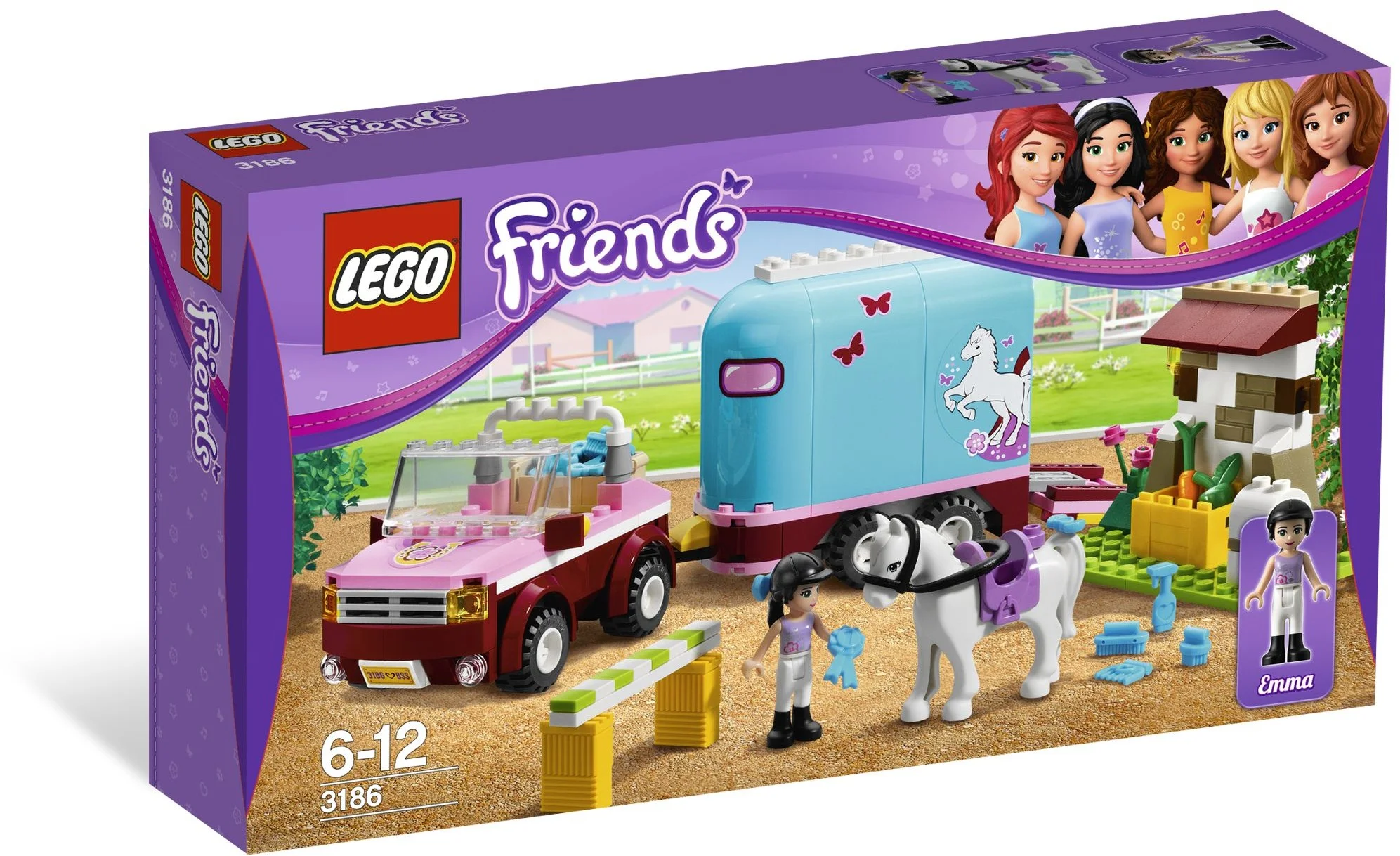 LEGO® 3186 Przyczepa dla konia Emmy Nowe - zdjęcie 2