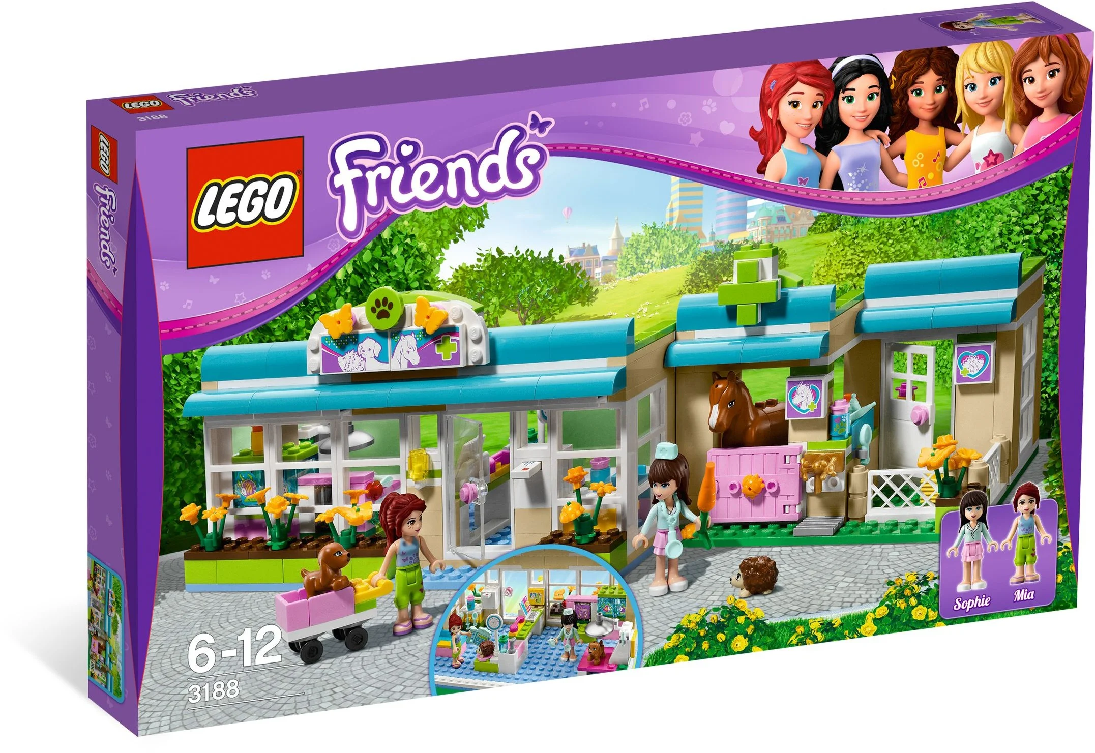 LEGO® 3188 Heartlake Vet Nowy - zdjęcie 1