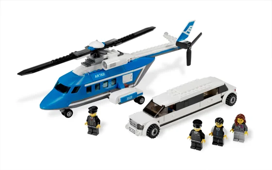 LEGO® 3222 Limuzyna i helikopter. Nowy, zdjęcia - zdjęcie 2