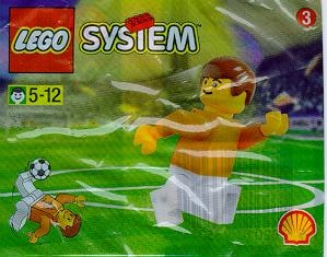 nowy Lego System Piłkarz Holenderski Sports town city Misb 1998