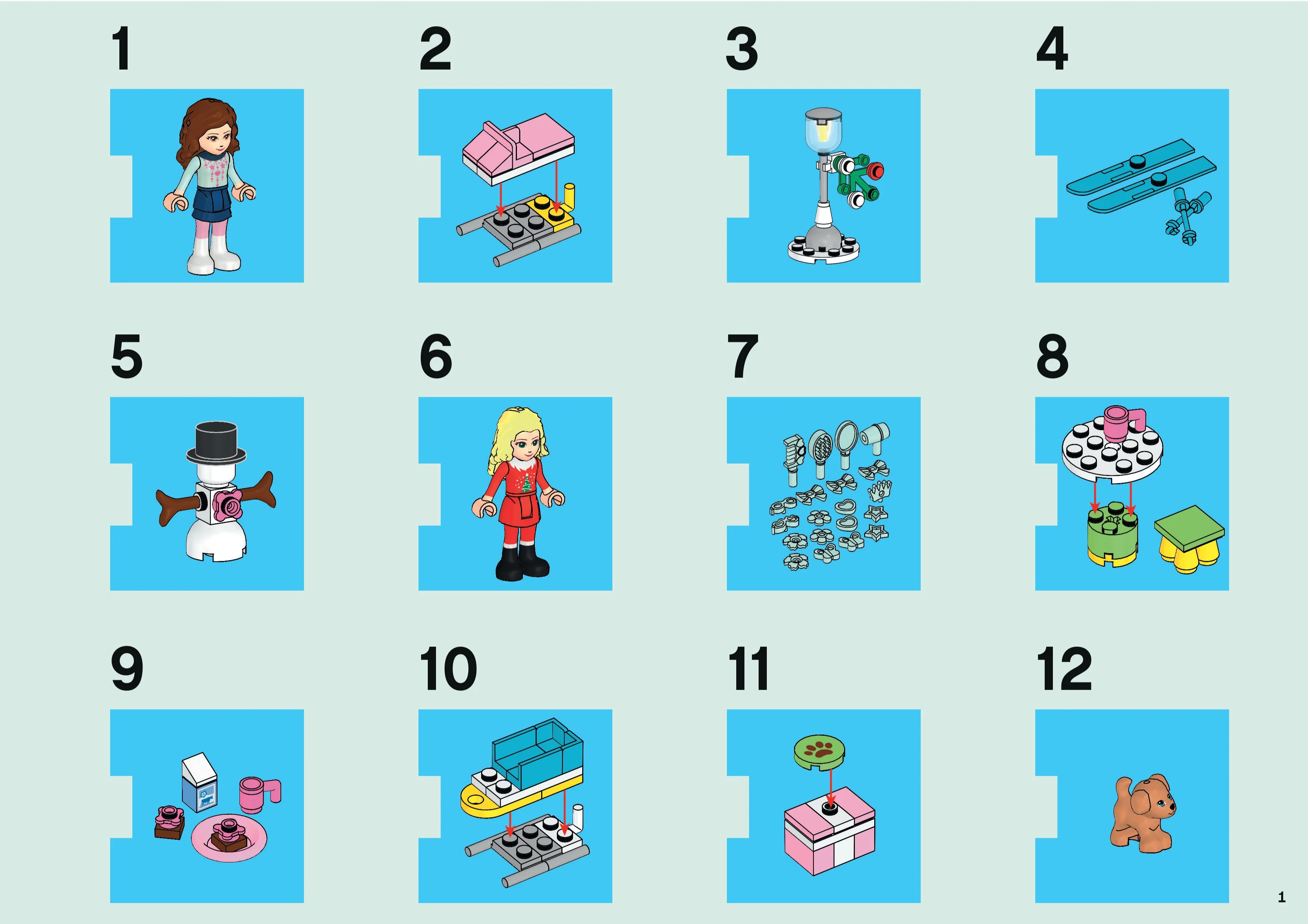 LEGO® 3316 Kalendarz Adwentowy - zdjęcie 1