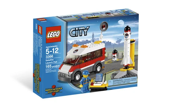 LEGO® 3366 Klocki Kosmos Wyrzutnia Satelitów. Nowy - zdjęcie 5