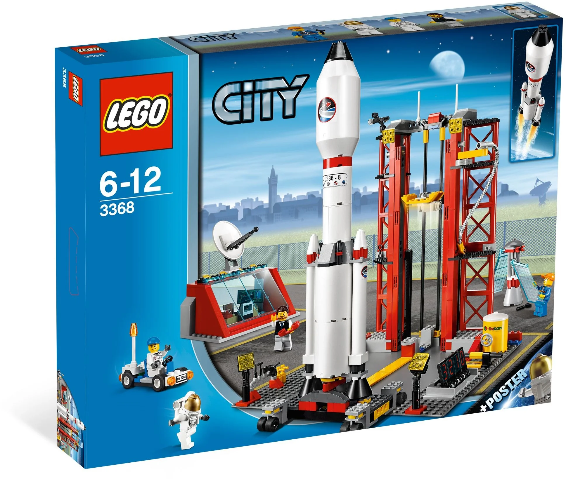 LEGO® 3368 Centrum Kosmiczne Rakieta Nasa Space Centre - zdjęcie 3