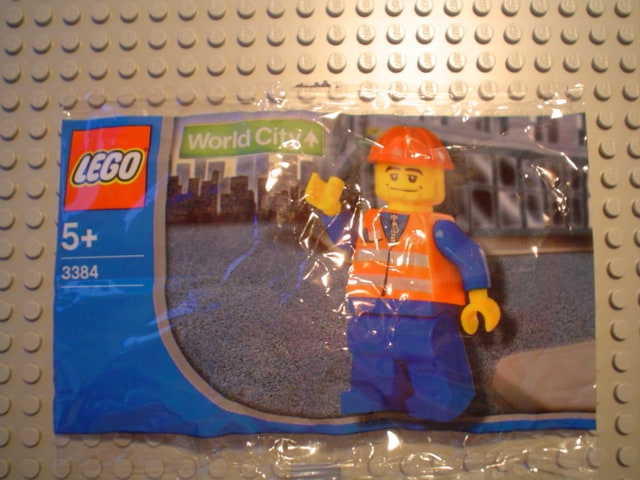 LEGO® 3384 Train Worker Chupa Chups Promotional - zdjęcie 1
