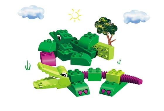 LEGO® 3511 Zabawny krokodyl Unikat Z 2003 Roku! - zdjęcie 1