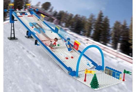 LEGO® 3538 Snowboard Boarder Cross Race