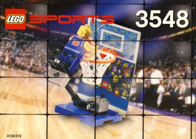 LEGO® 3548 Sports Koszykówka Misb 2003 klocki mikołaj choinka - zdjęcie 1