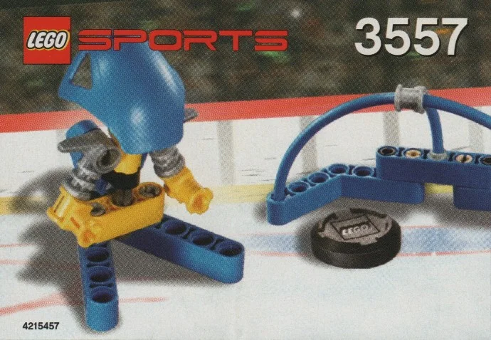 LEGO® 3557 Blue Player and Goal - zdjęcie 1