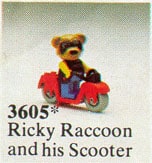 LEGO® 3605 Ricky Racoon and his Scooter - zdjęcie 1