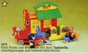 LEGO® 3670 Service Station - zdjęcie 1