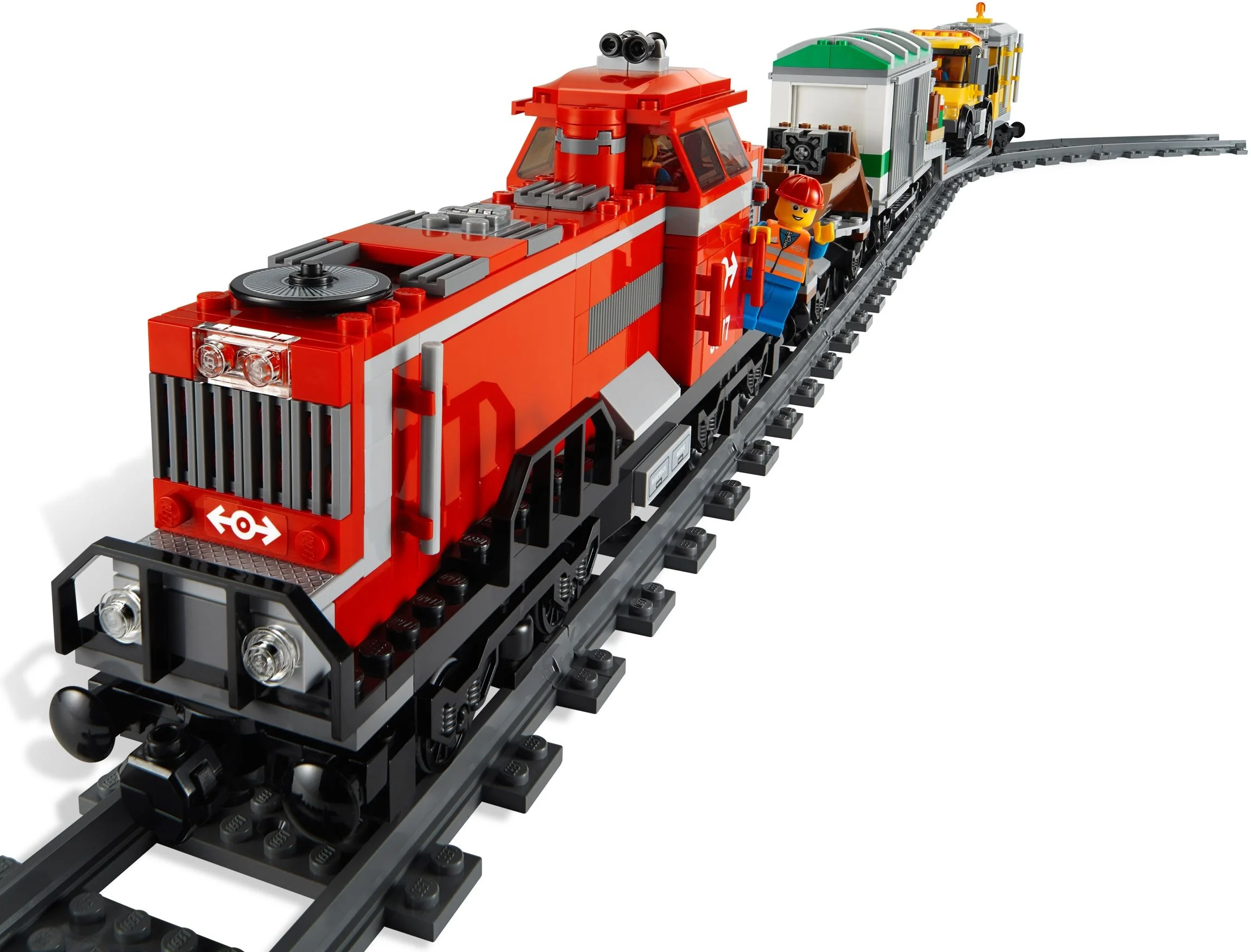 LEGO® 3677 Pociąg towarowy, czerwony Unikat - zdjęcie 5
